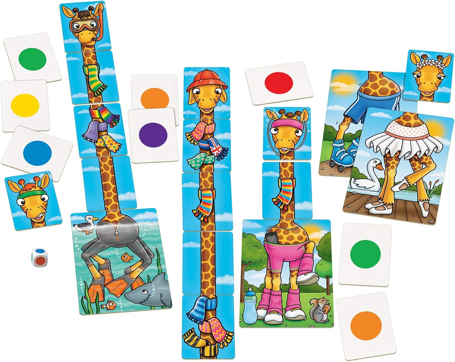 Orchard Toys Giraffes in Scarves Board Game 6
