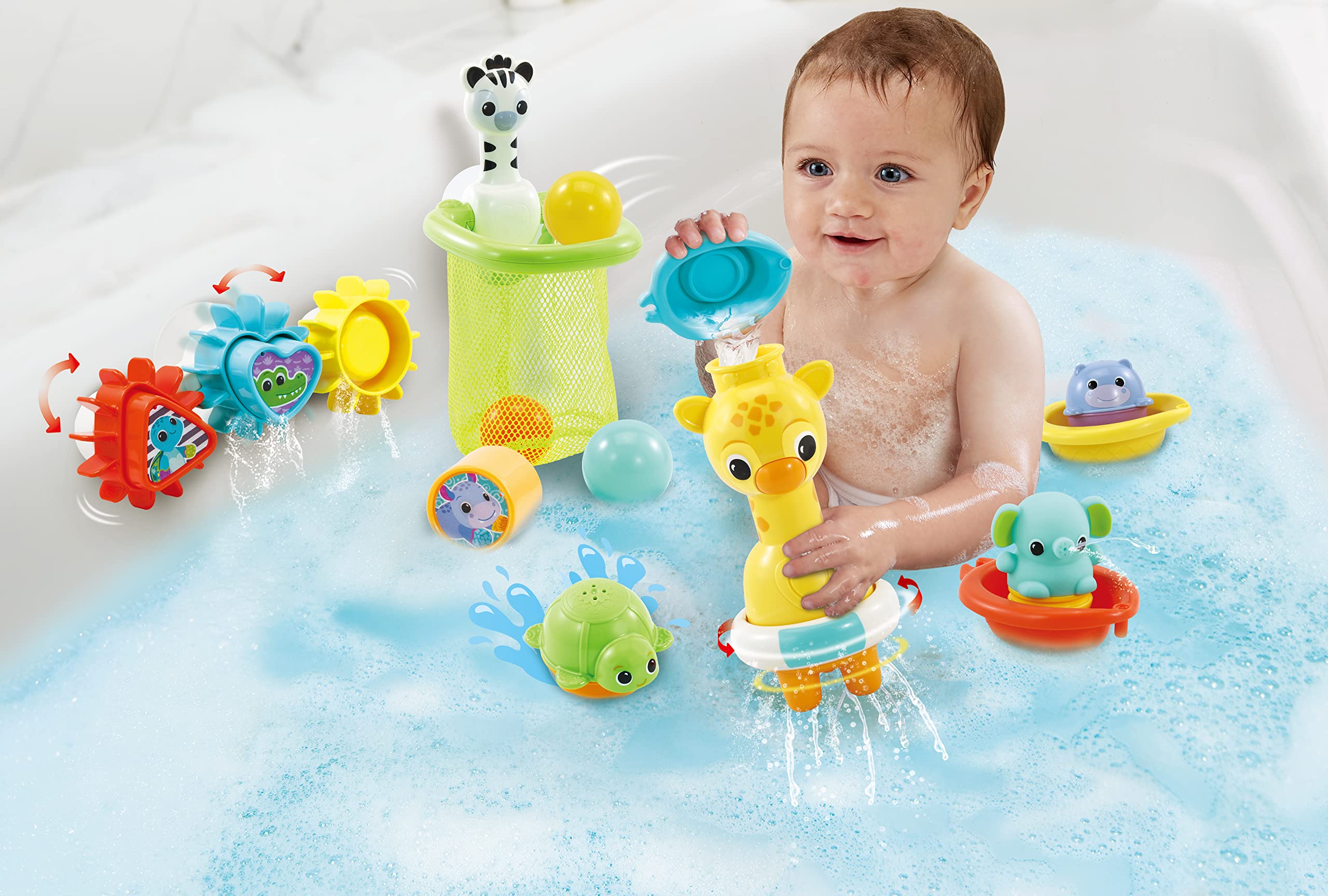 VTech6-in-1 Bath Set - Interactive Bath Toy for Babies & Toddlers0-3 Years 7