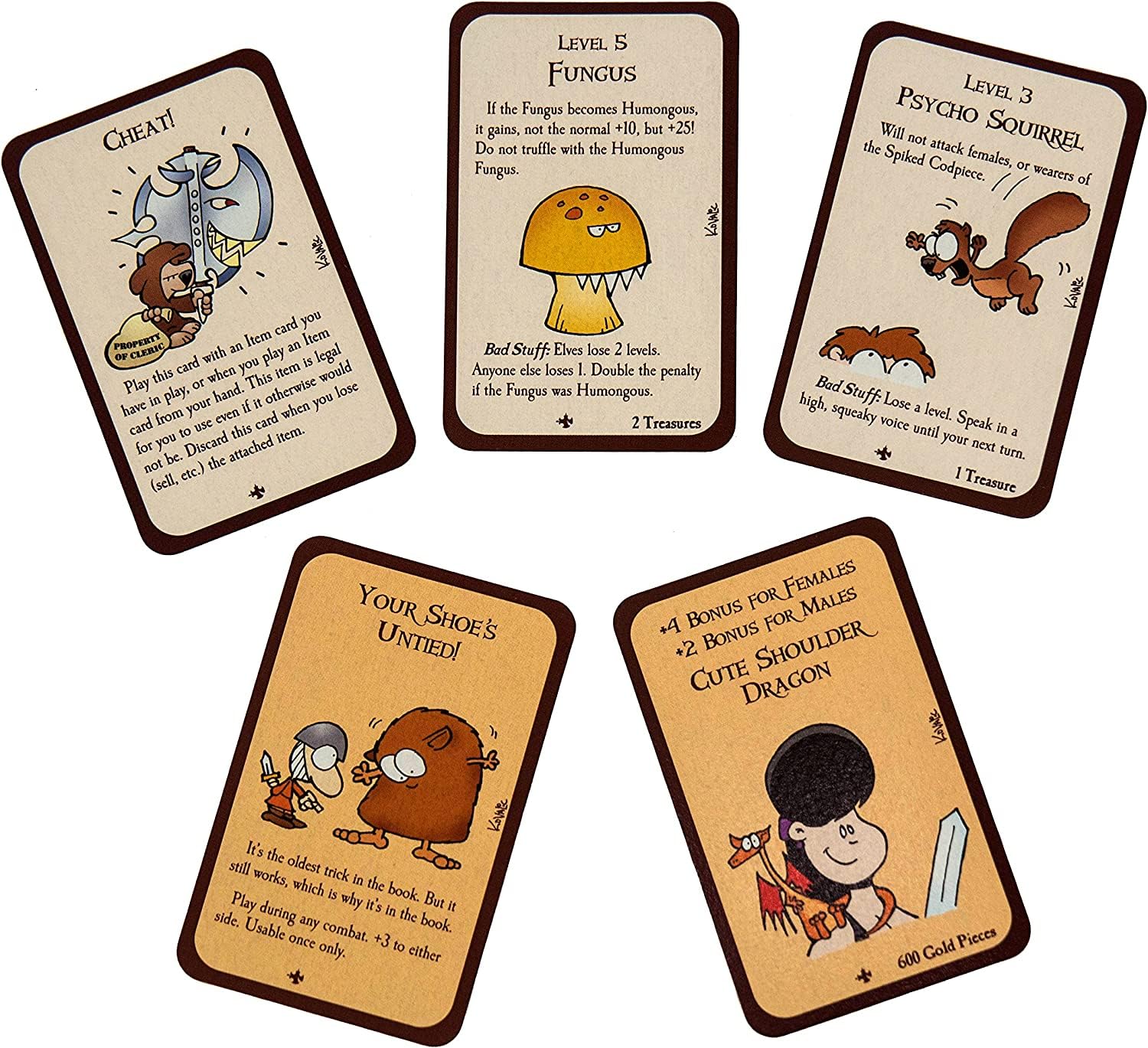 Steve Jackson Games Munchkin: Unnatural Axe Expansion 2 Board Game 3