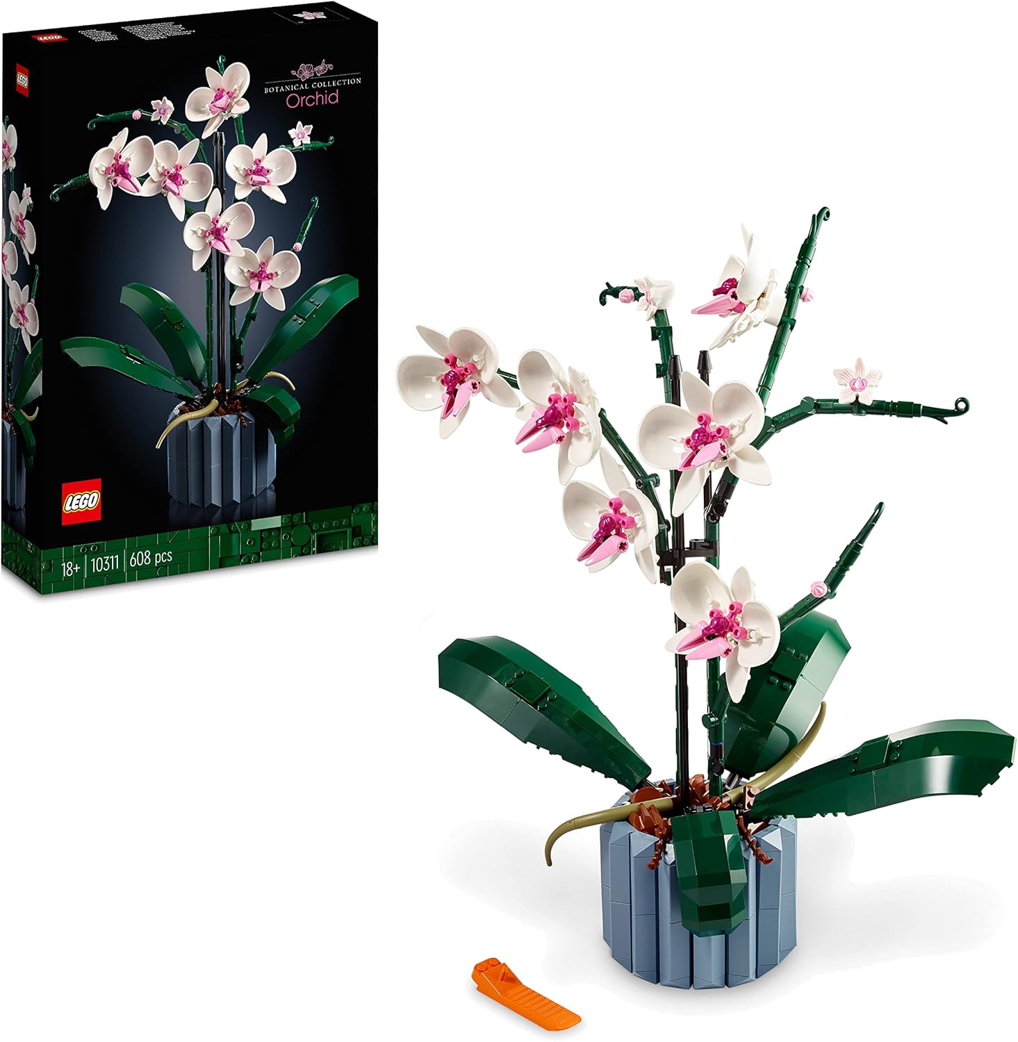 LEGO Orchid 10311 - Artificial Plant Building Set for Adults