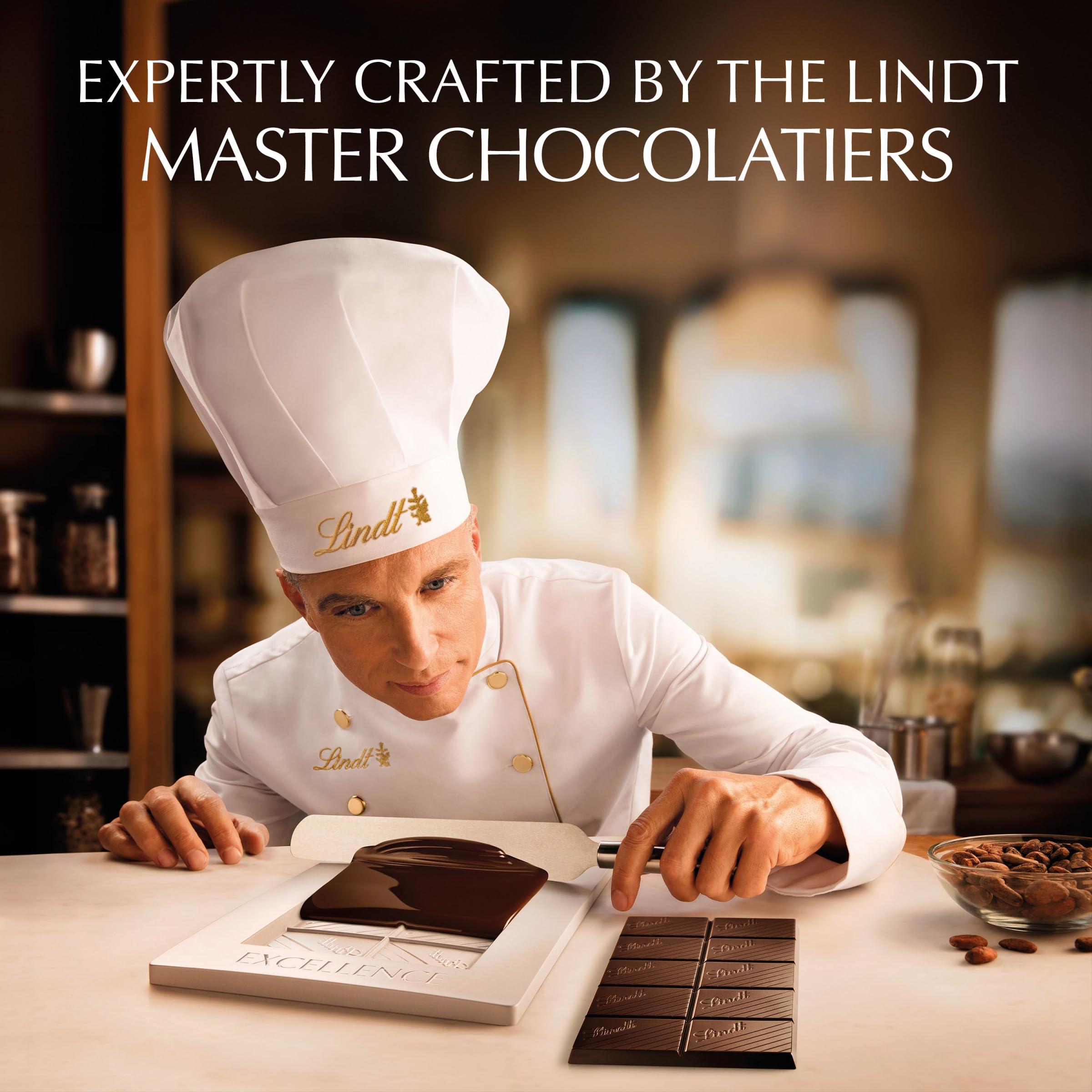 Lindt Excellence Dark Chocolate Crispy Wafer Bar 100g 3