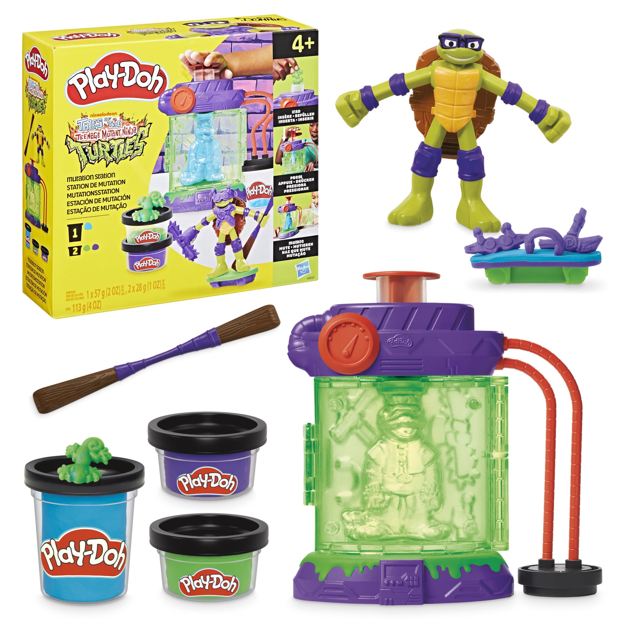 Play-Doh Teenage Mutant Ninja Turtles Mutation Station Playset | Ages 4+ 1