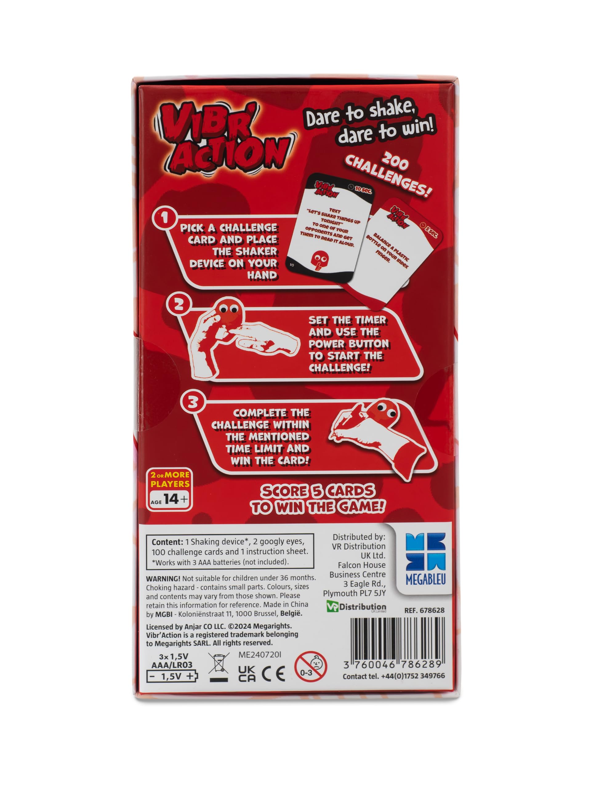 Megableu Vibraction The Hilarious Vibrating Party Action Game 8