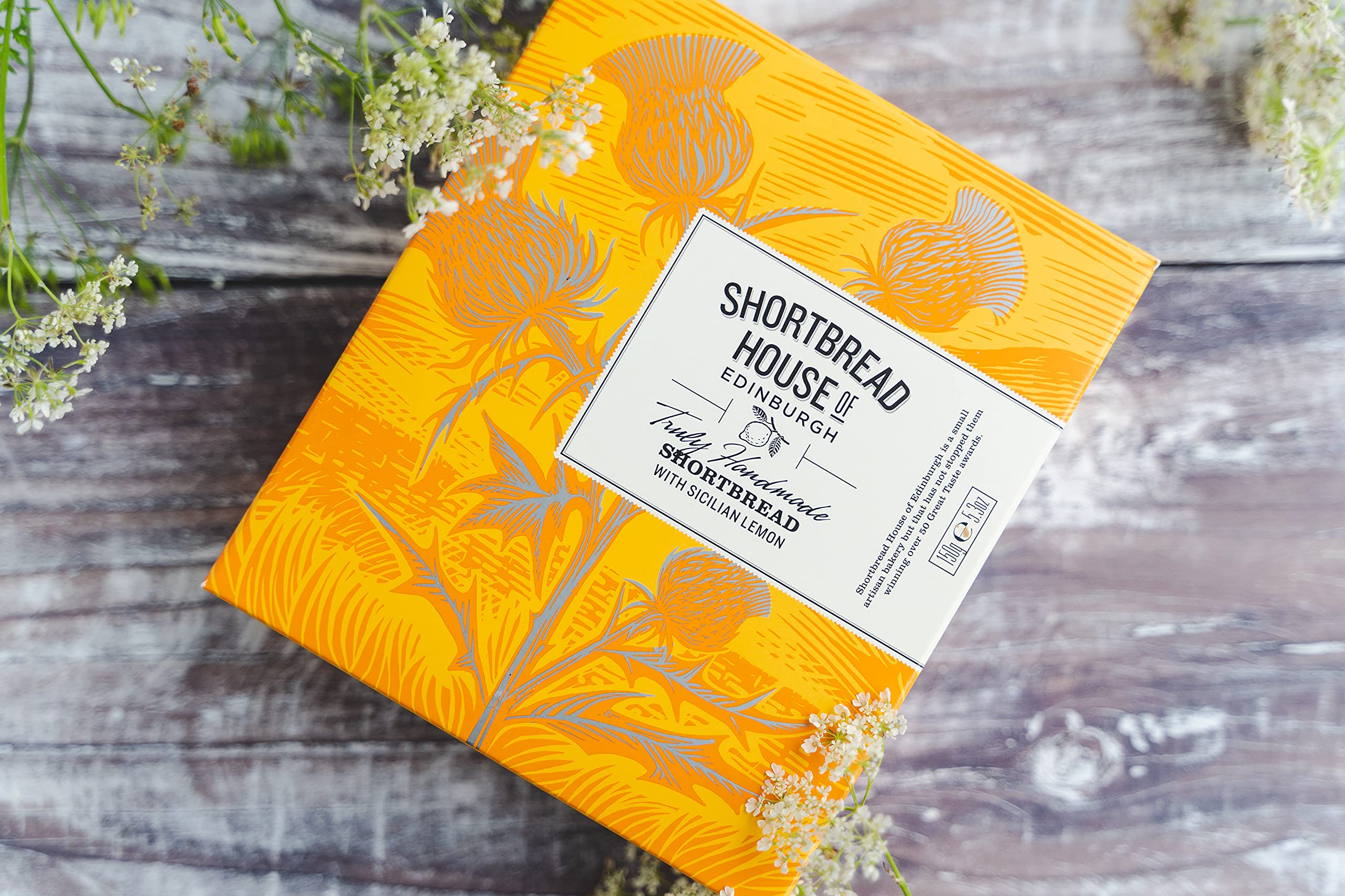 Shortbread House of Edinburgh Handmade Mini Shortbread Biscuits with Sicilian Lemon 4