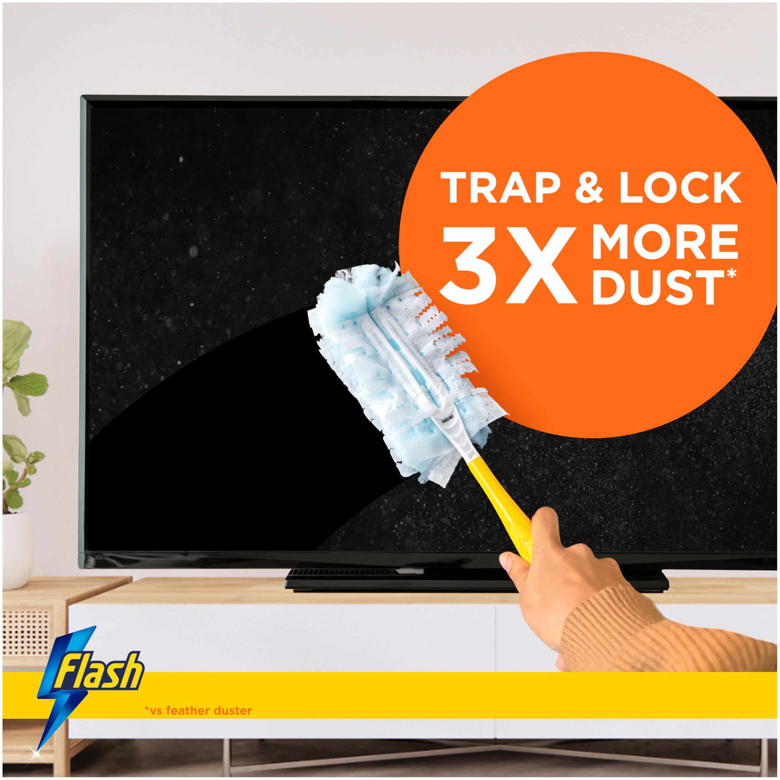Flash - Dust Magnet Starter Kit (1 Handle + 13 Refills)
