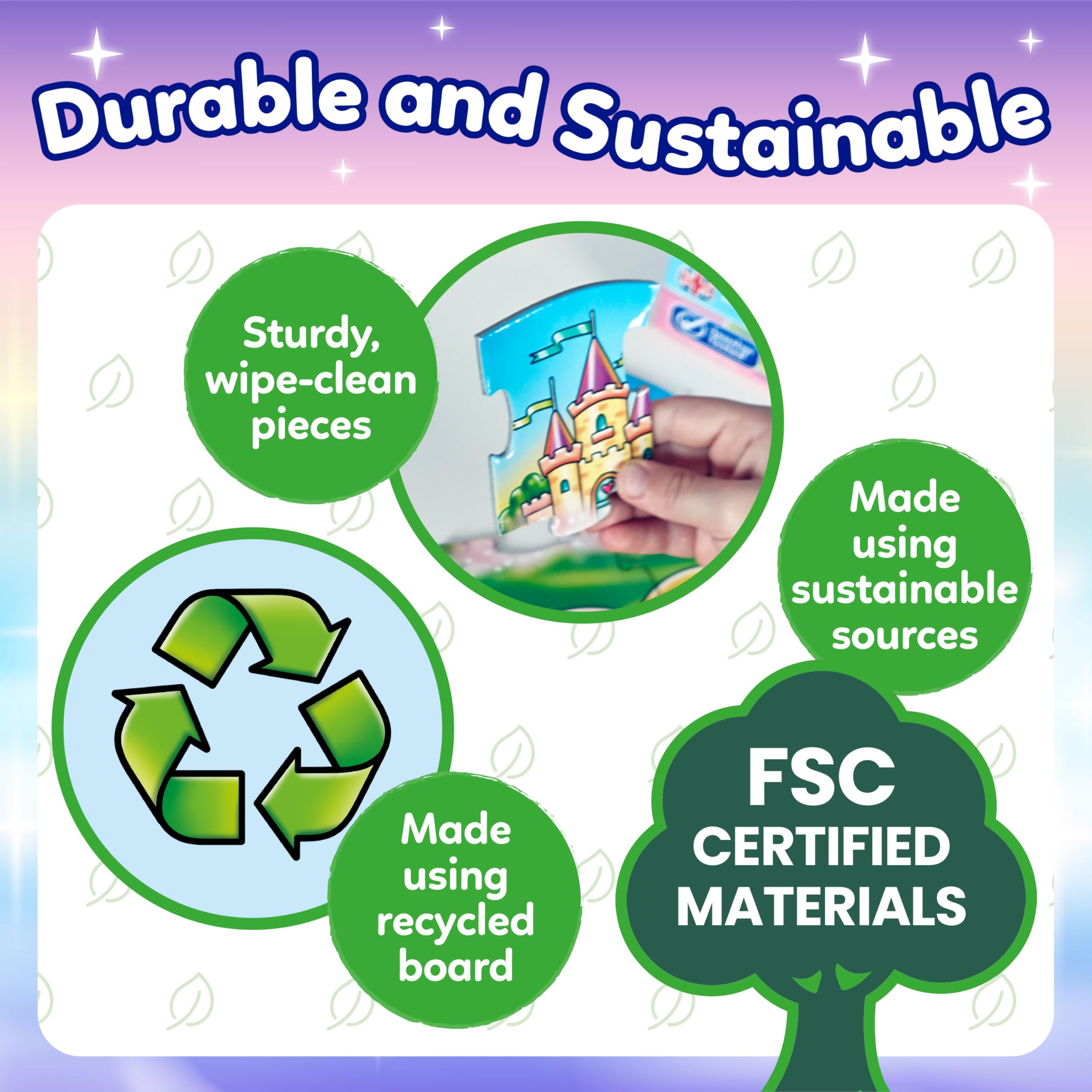 Orchard Toys Unicorn Friends Jigsaw Puzzle - 50 Piece Educational Puzzle for Ages 4+ 9