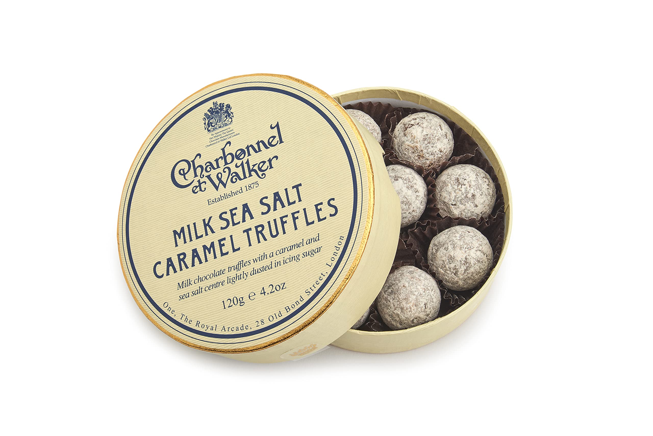 Charbonnel et Walker Milk Sea Salt Caramel Truffles 120 g
