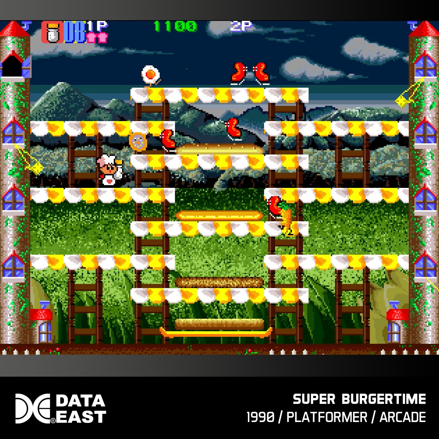 Evercade Data East Arcade 2 - Evercade Cartridge 6