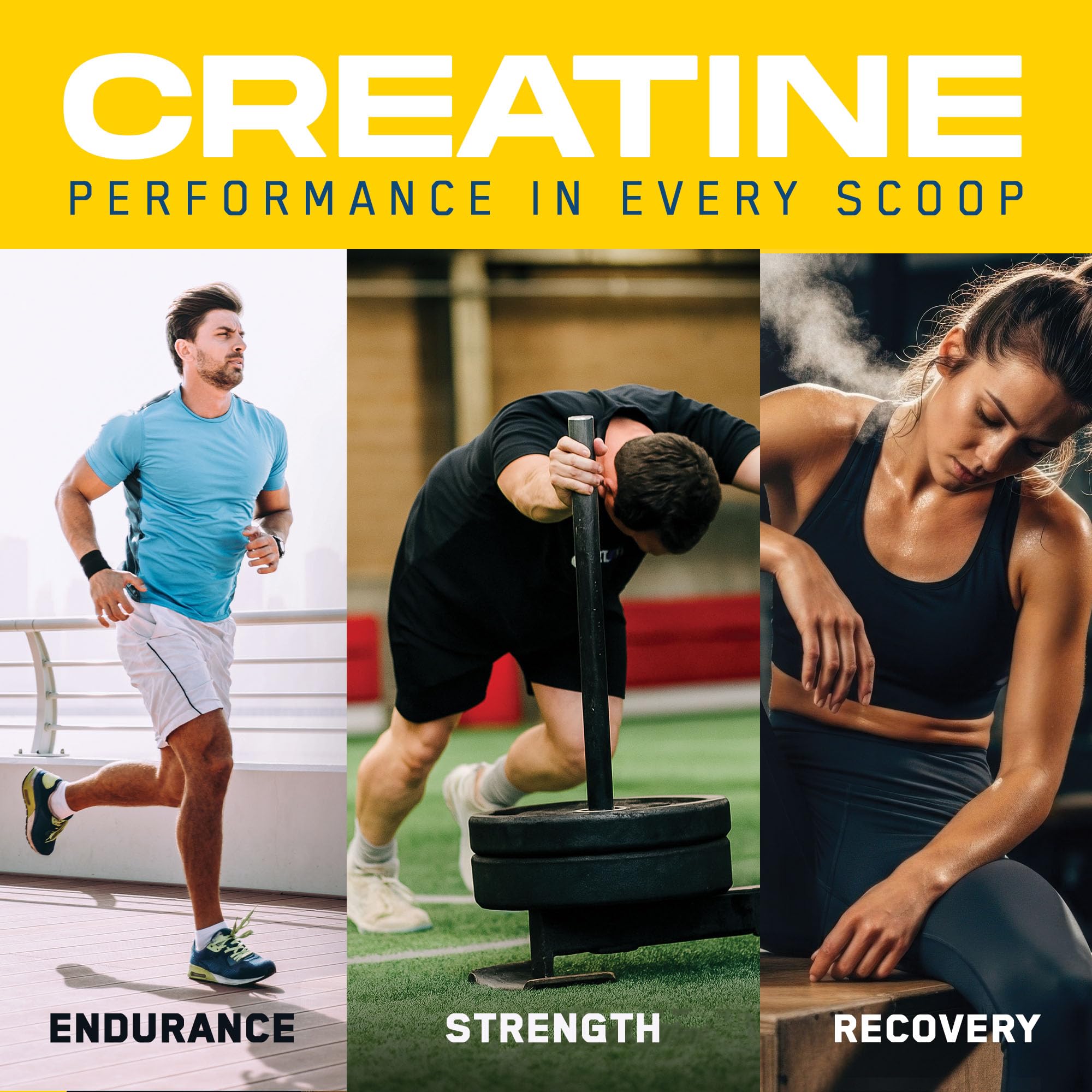 AN Creatine + Peptide Powder - 5g Creatine Monohydrate | 60 Servings | Vegan, Halal 3