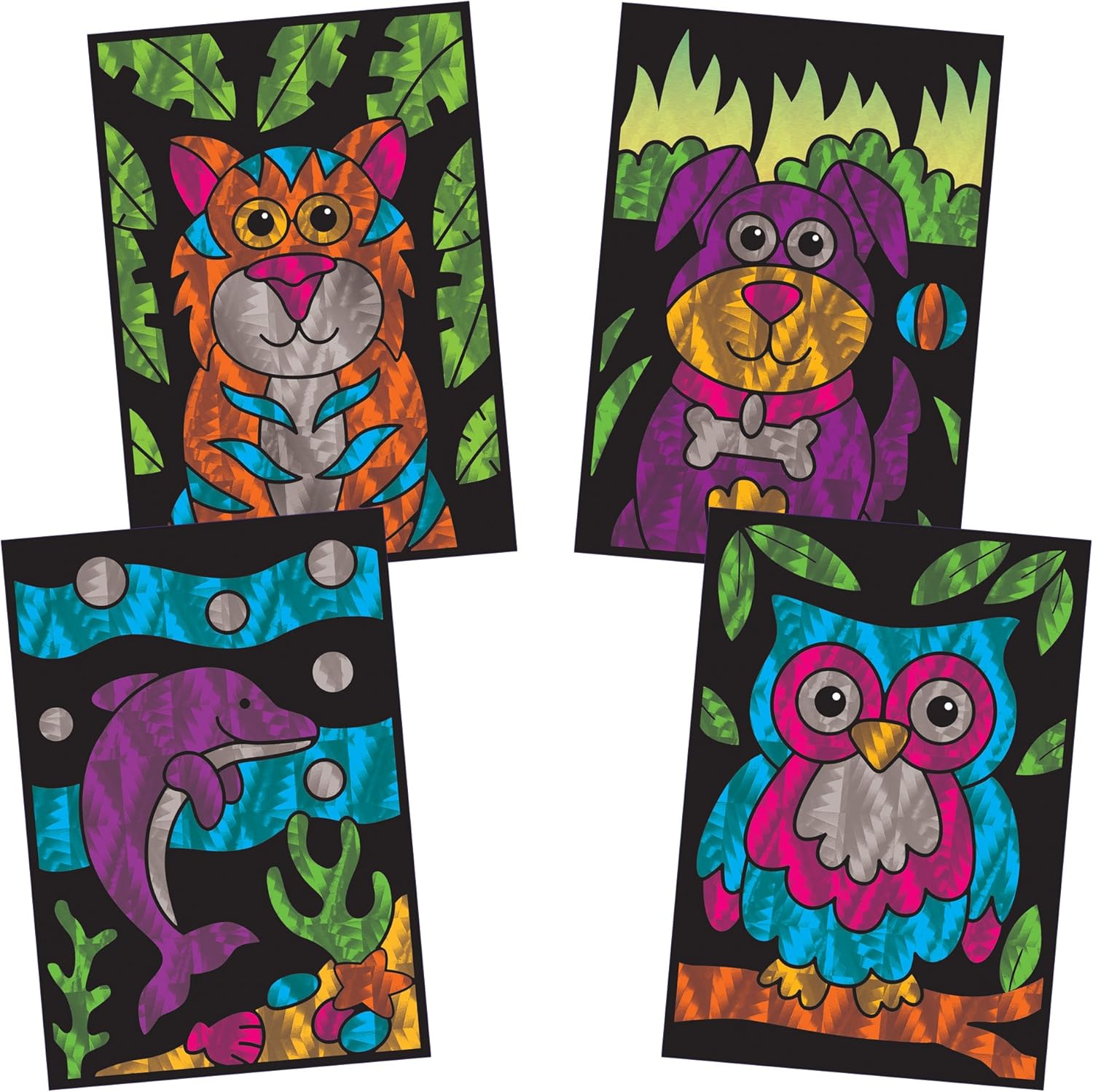 Galt Fab Foil Art Kit - Sparkly Craft Activity for Kids Ages 6+ 3