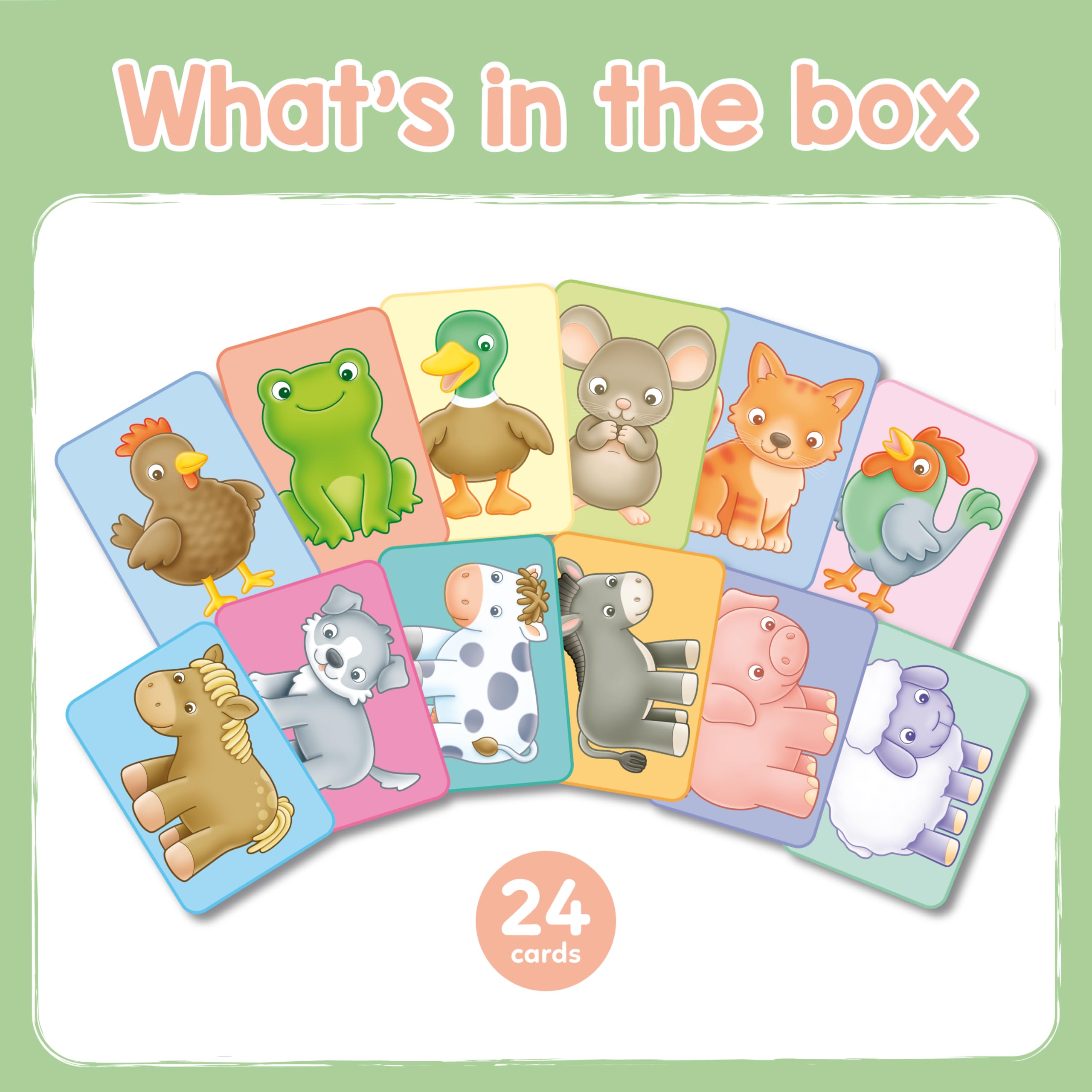 Orchard Toys See and Sound Giant Flashcards for Babies and Toddlers 4