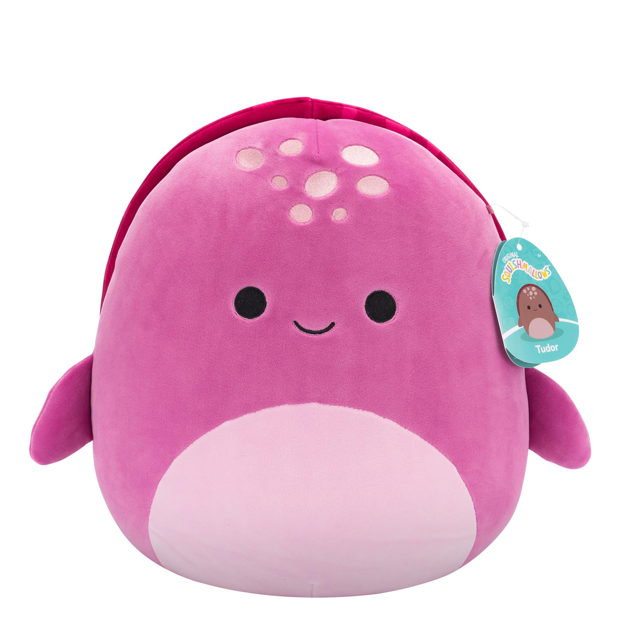 Squishmallows 12 Inch Plush - Tudor the Maroon Turtle 6