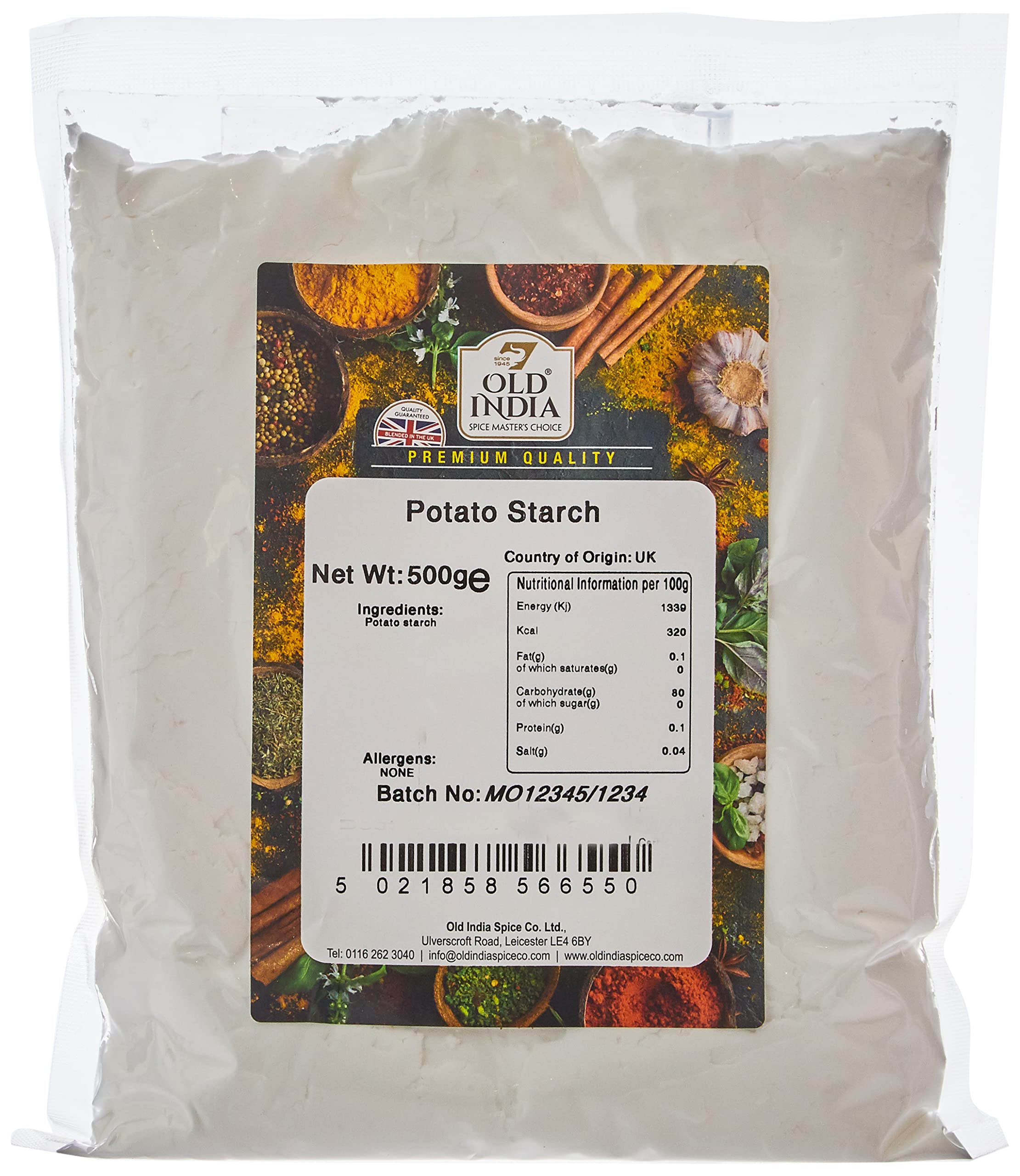 Old India Potato Starch 500 g