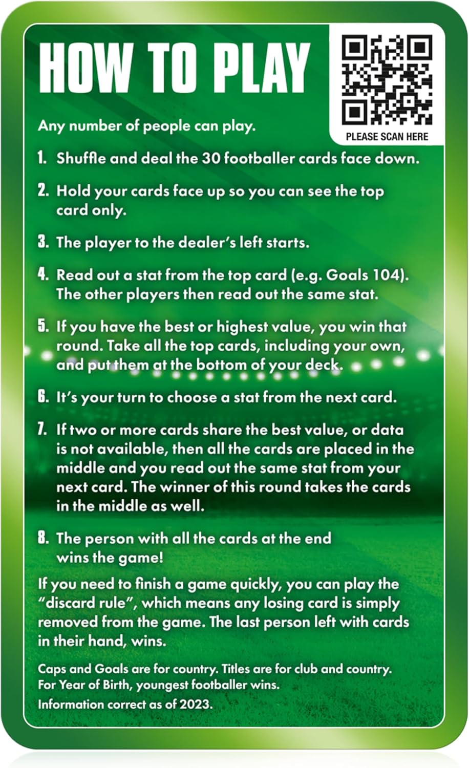 Top Trumps World Football Stars Specials Card Game with Lionel Messi 8