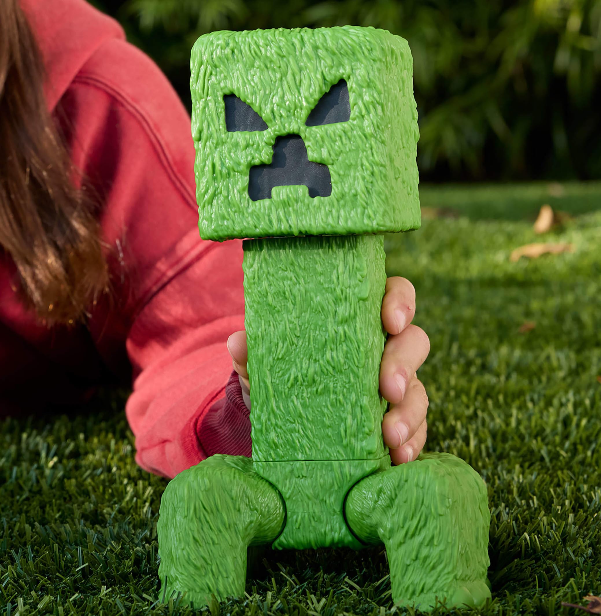 Mattel Minecraft 12-inch Posable Creeper Action Figure - Movie Edition 12