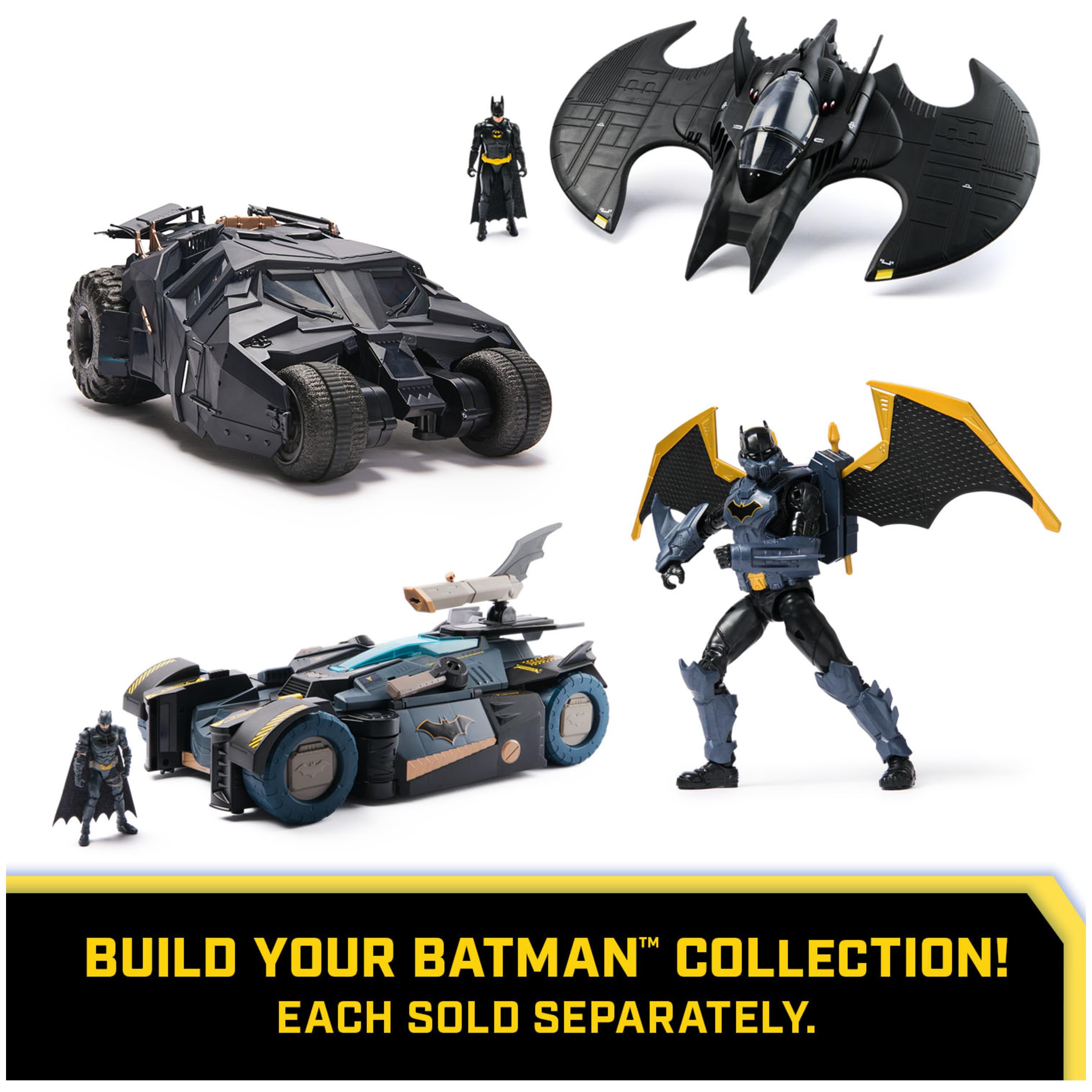 Spin Master DC Comics Night Sky Batman Action Figure - 30cm, 17 Points of Articulation, Expandable Wings | Ages 3+ 6