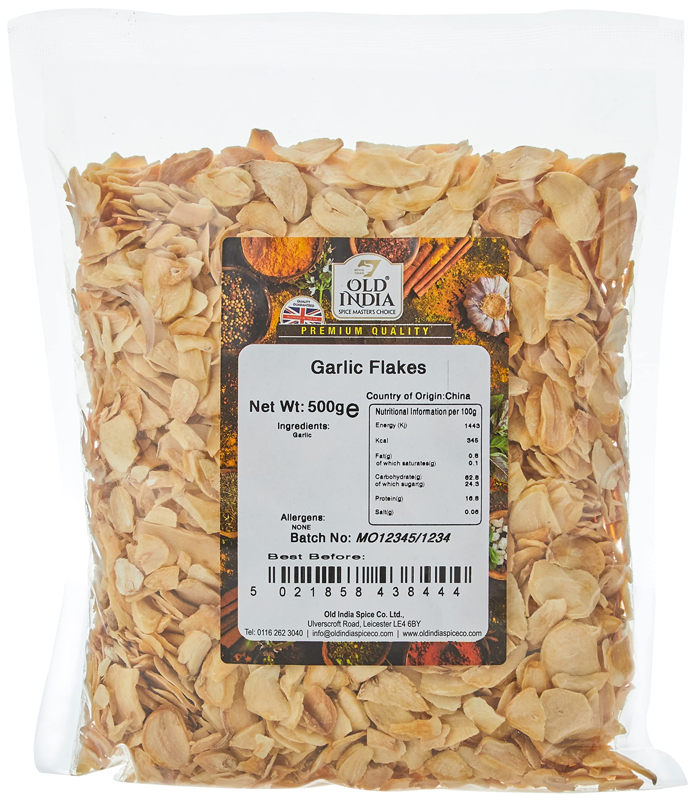 Old India Garlic Flakes 500g 4
