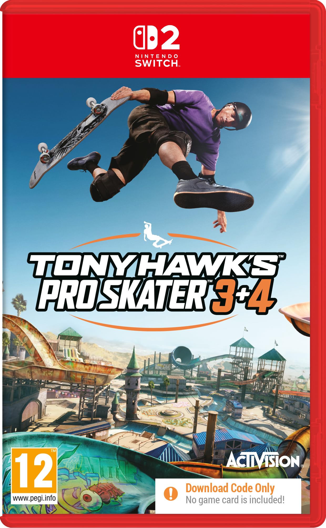 Tony Hawk's Pro Skater 3+4 - Nintendo Switch Digital Edition