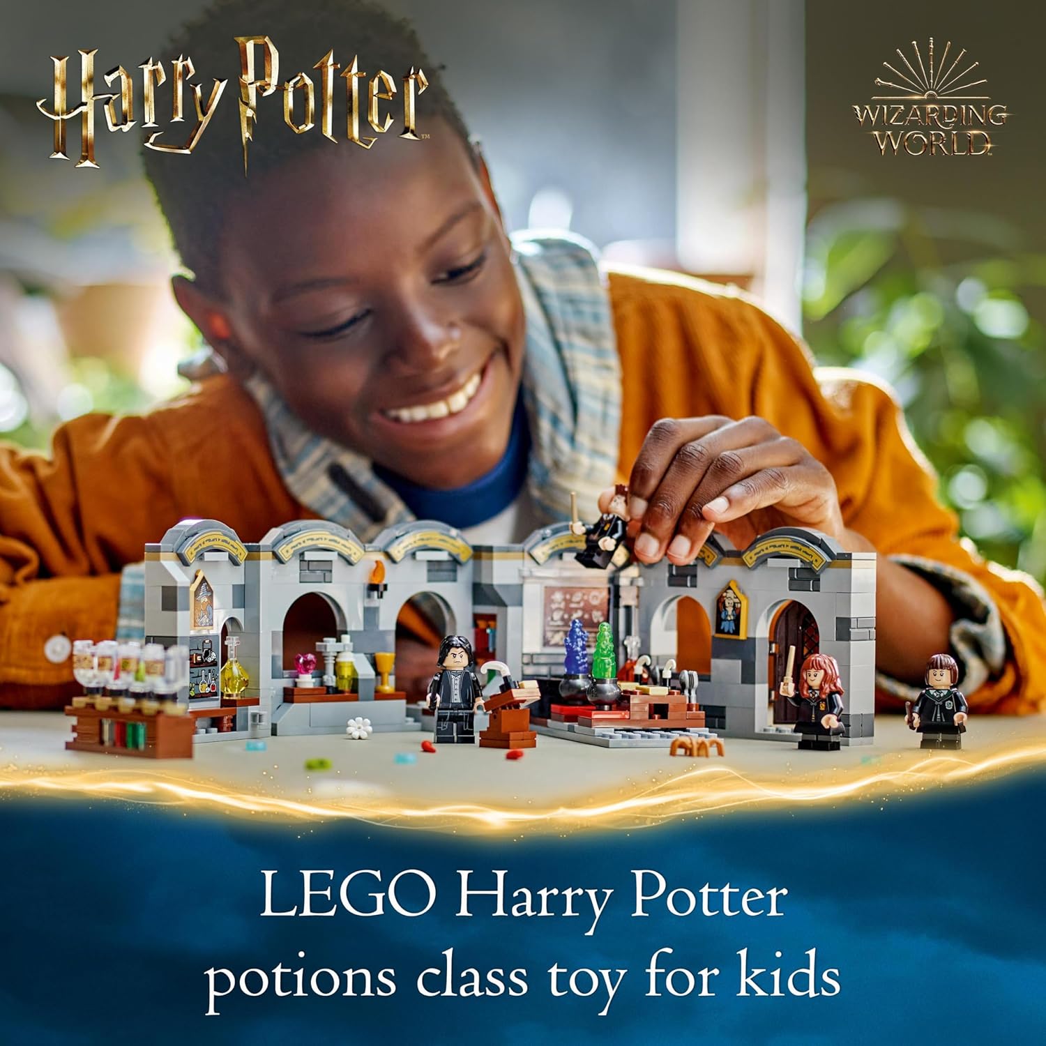 LEGO Harry Potter Hogwarts Castle: Potions Class Set - 397-Piece Building Playset for Ages 8+ 4