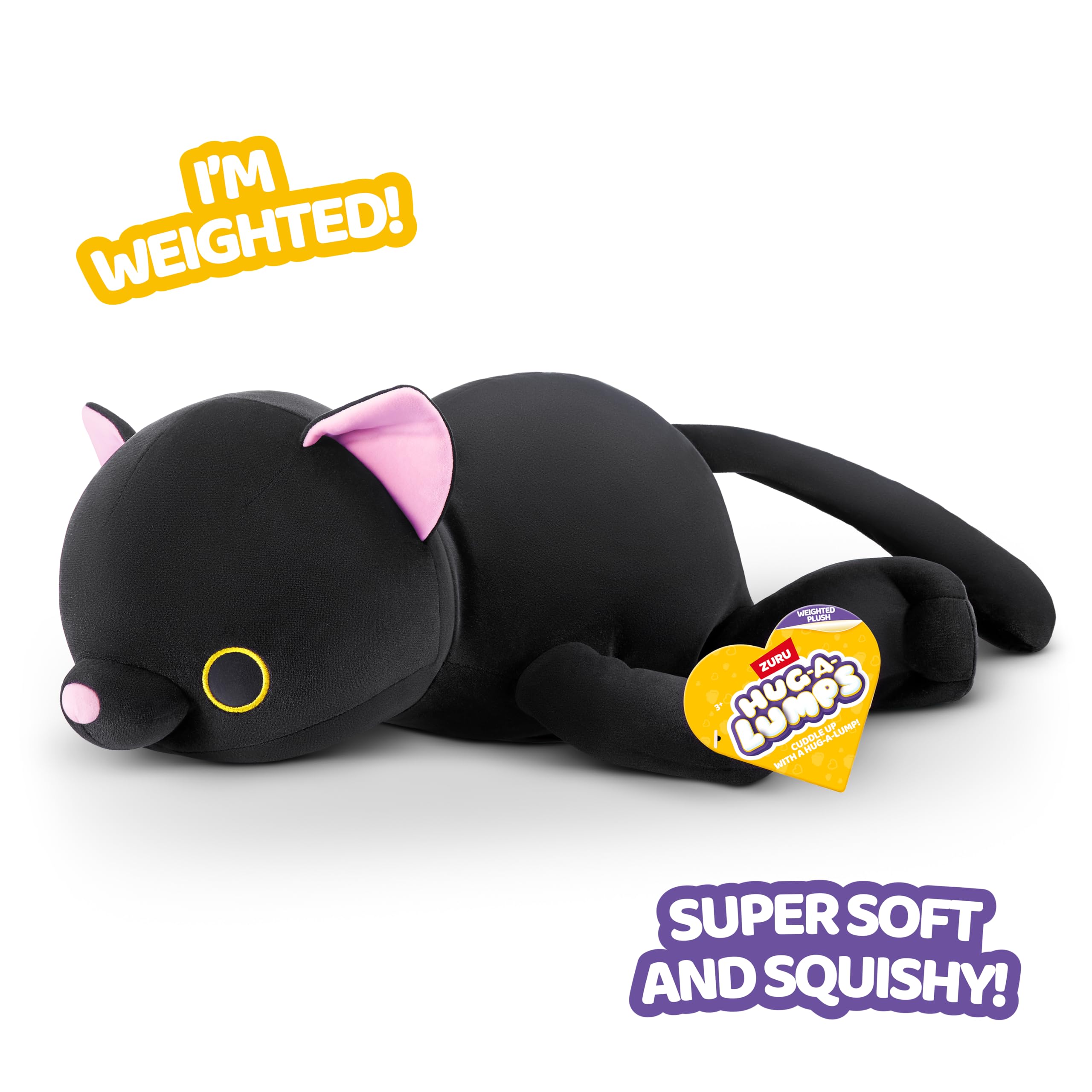 Hug-A-Lumps by ZURU - Weighted Cuddly Plush for Comfort & Stress Relief 6