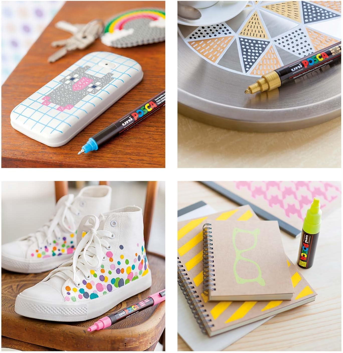 Uni-Ball Posca PC-1MR Ultra Fine Bullet Tip Marker - White 4