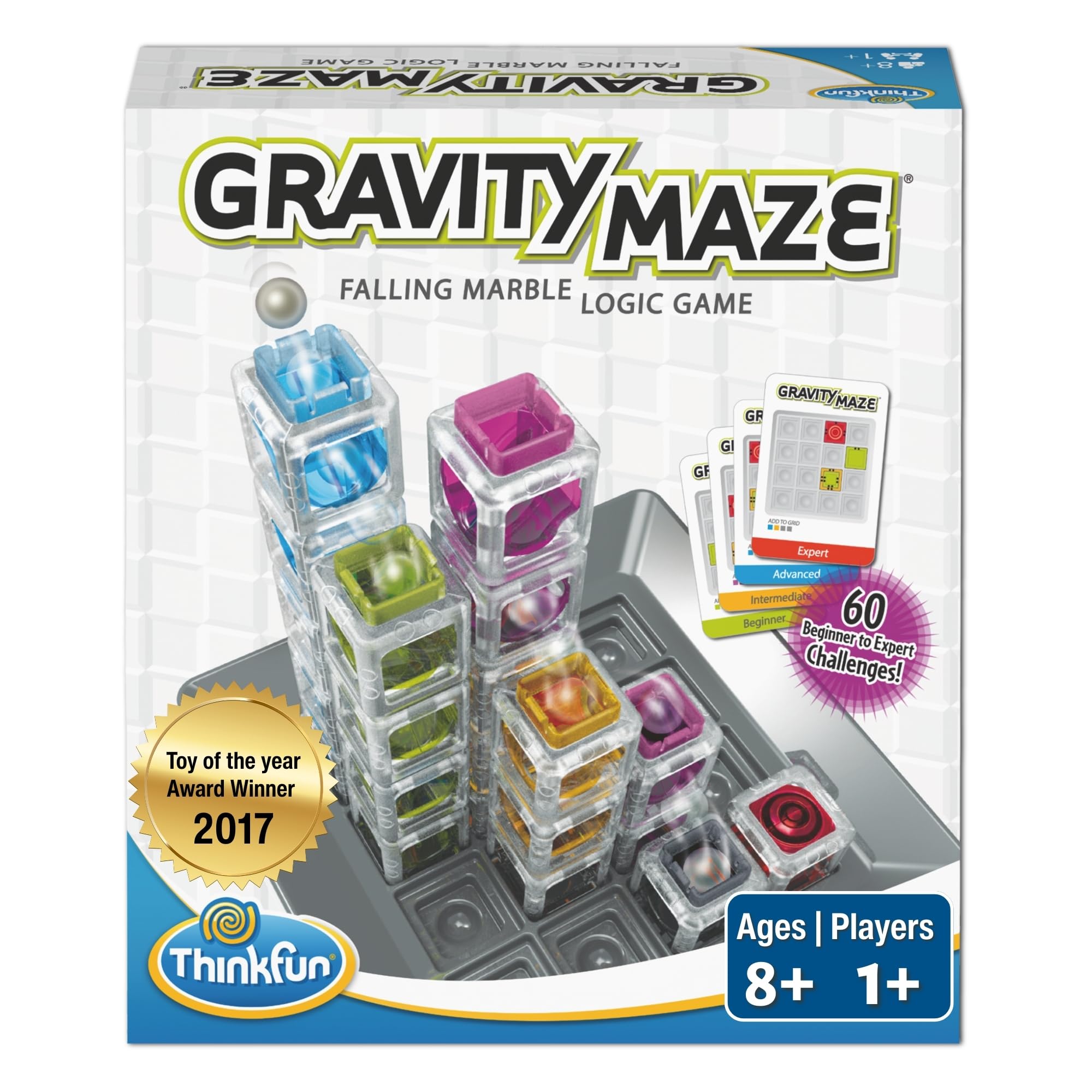 ThinkFun Gravity Maze - Falling Marble Logic Game and STEM Toy for Ages 8+ 7