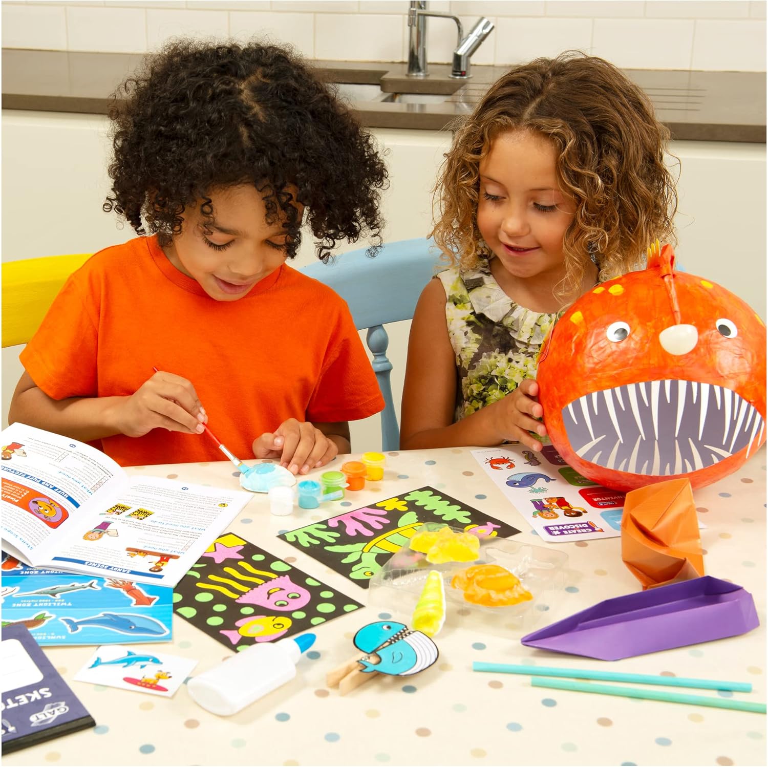 Galt Create and Discover Ocean Craft Kit - Educational STEAM Activities for Kids Ages 5+ 5
