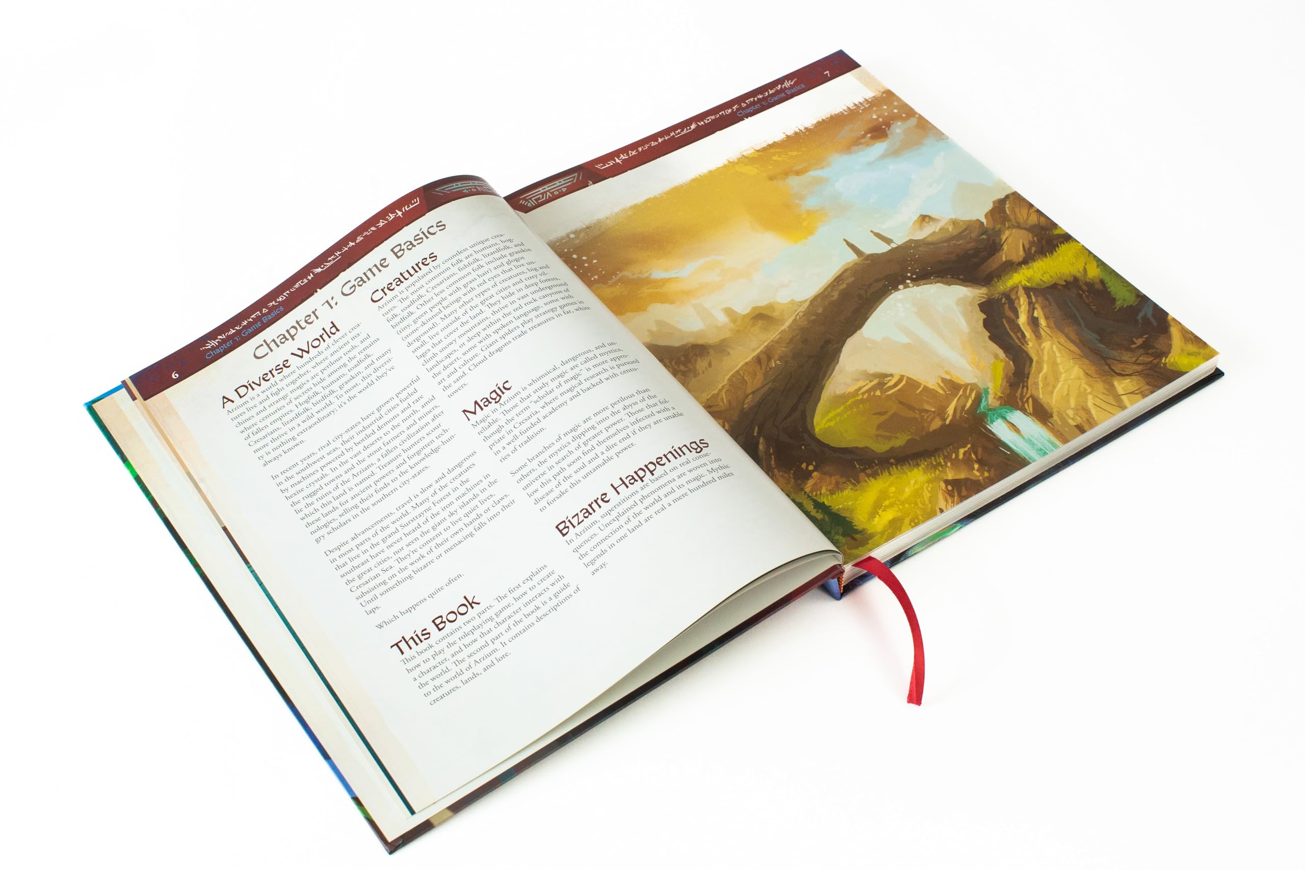 World of Arzium RPG Book - Red Raven Games 12