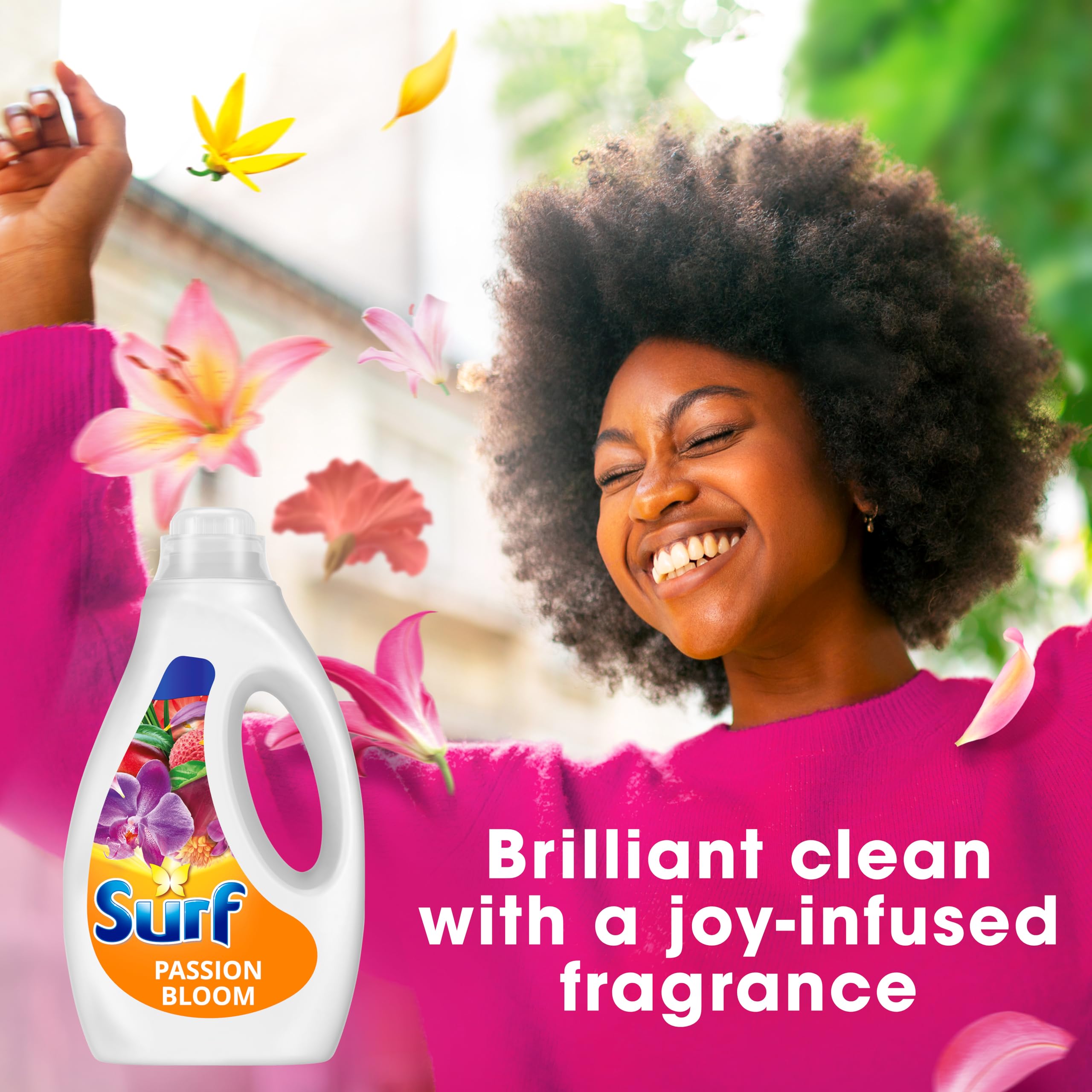 Surf Passion Bloom Laundry Washing Liquid Detergent (500ml) 6