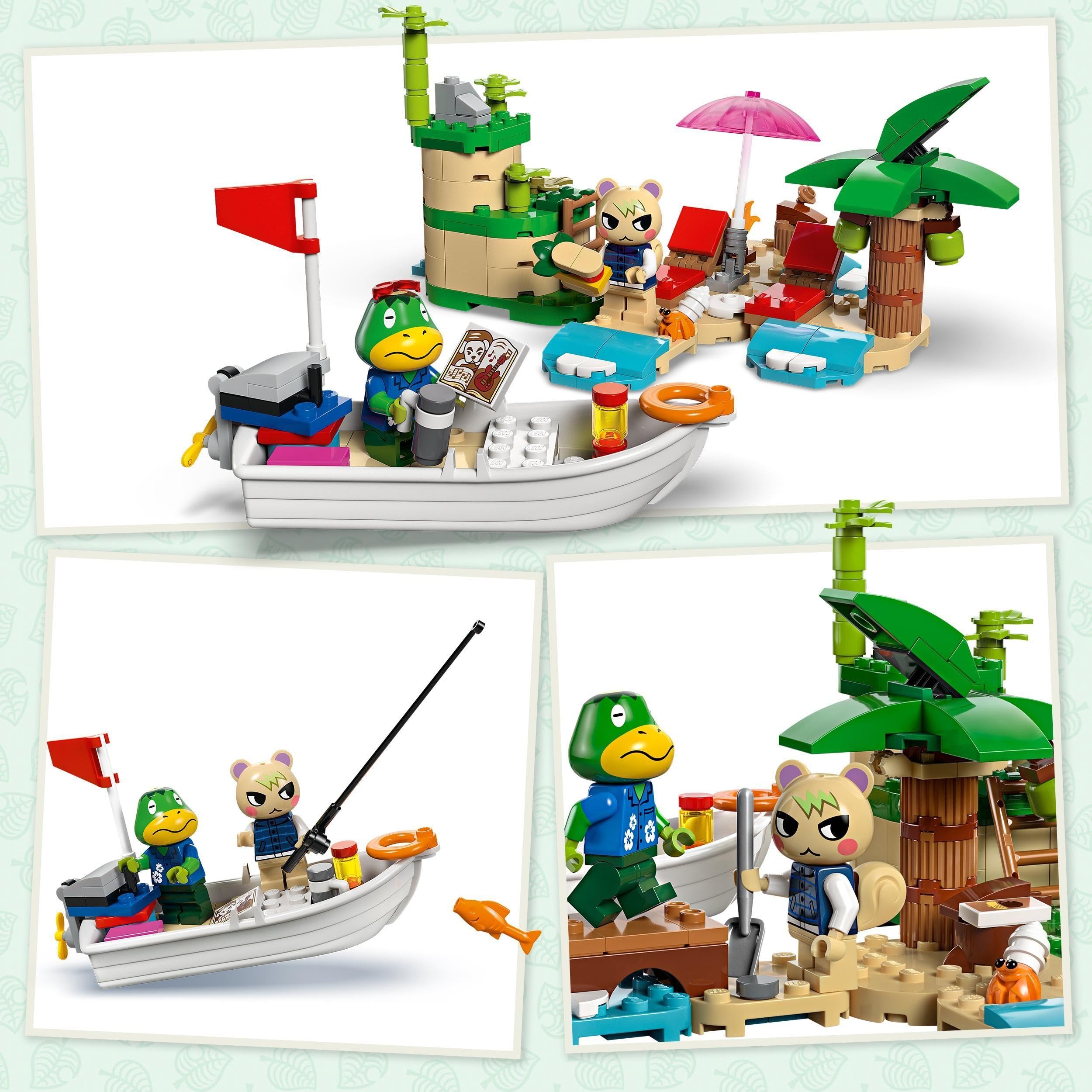 LEGO Animal Crossing Kapp'n's Island Boat Tour 77048 - Buildable Playset with Marshal & Kapp'n Minifigures 9