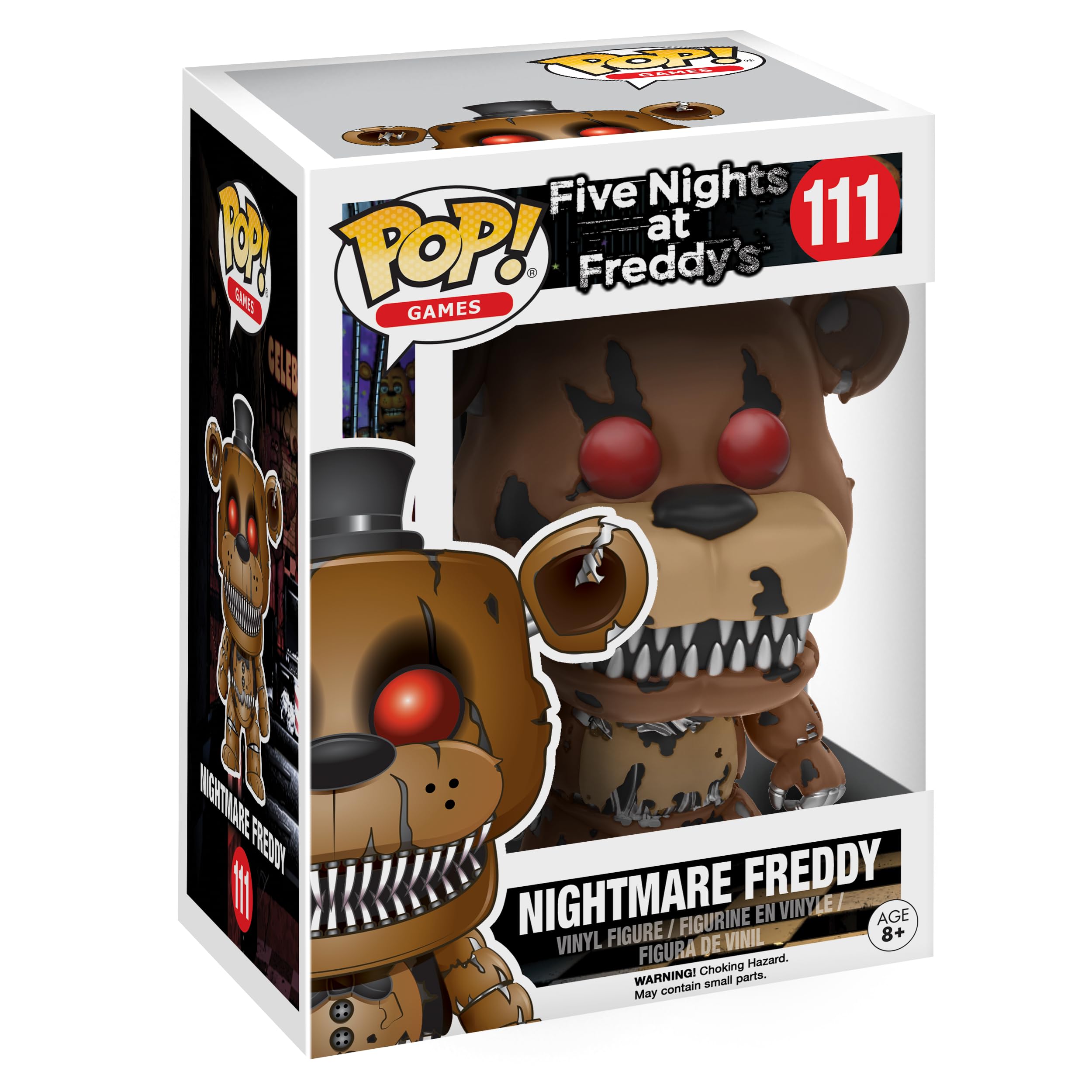 Funko Pop! Games - Nightmare Freddy Vinyl Figure (11064) 3