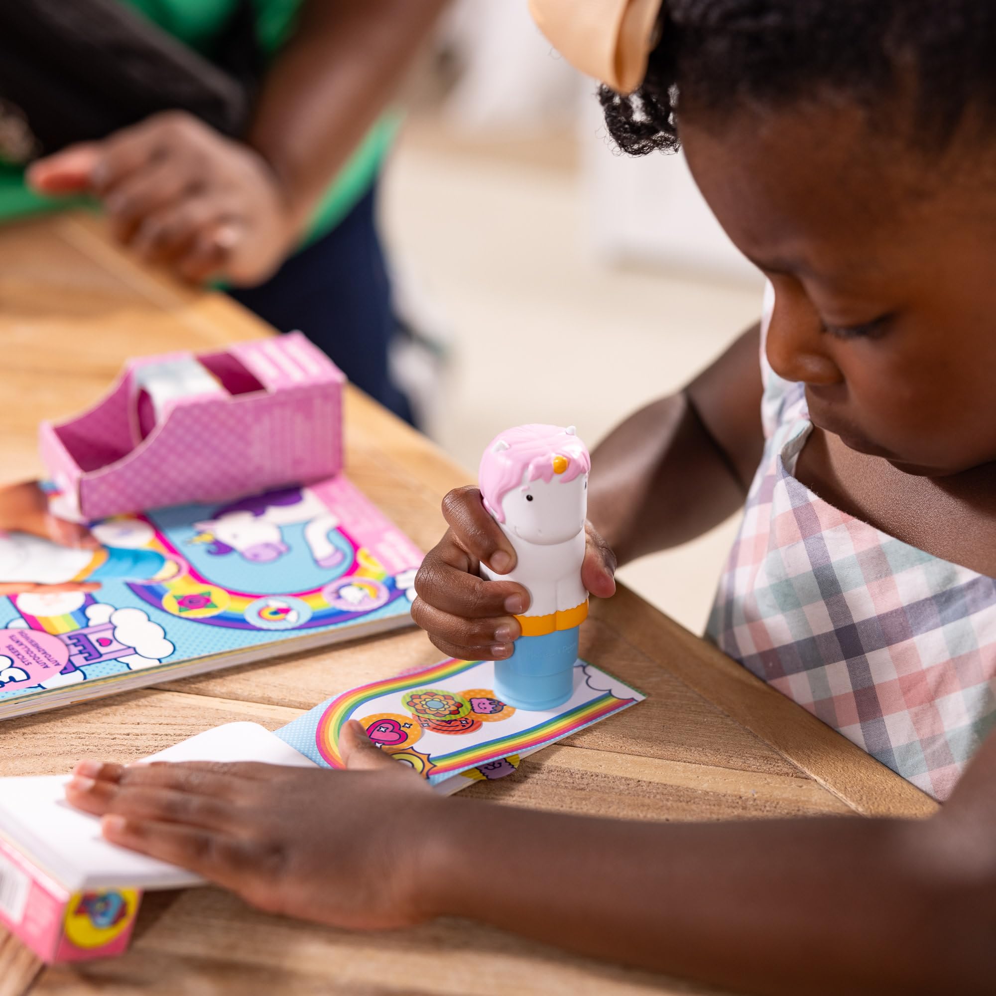 Melissa & Doug Sticker WOW! Unicorn Bundle with Stamper and 500 Stickers | Ages 3-7