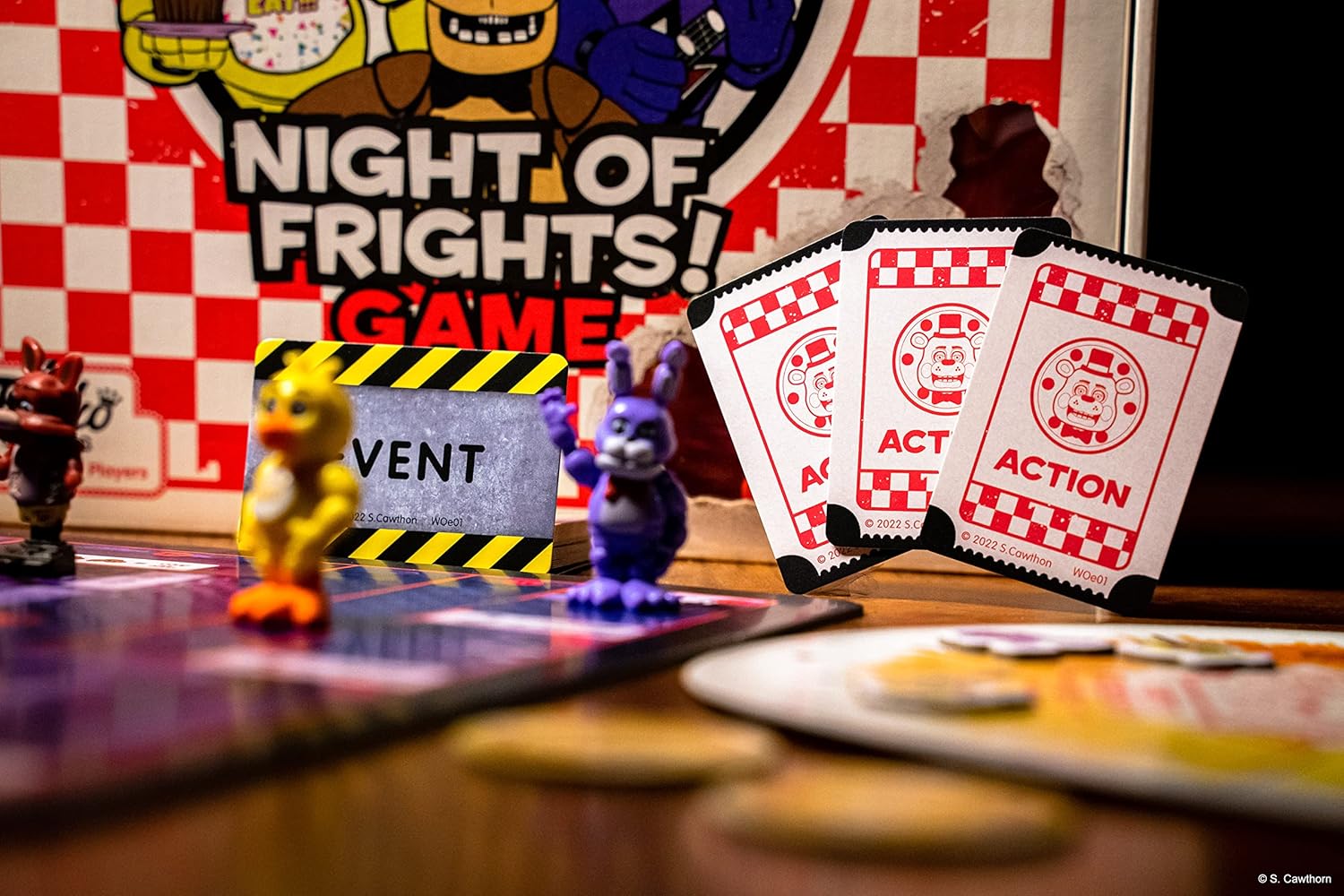 Funko Five Nights at Freddy's Nights of Fright Board Game 5