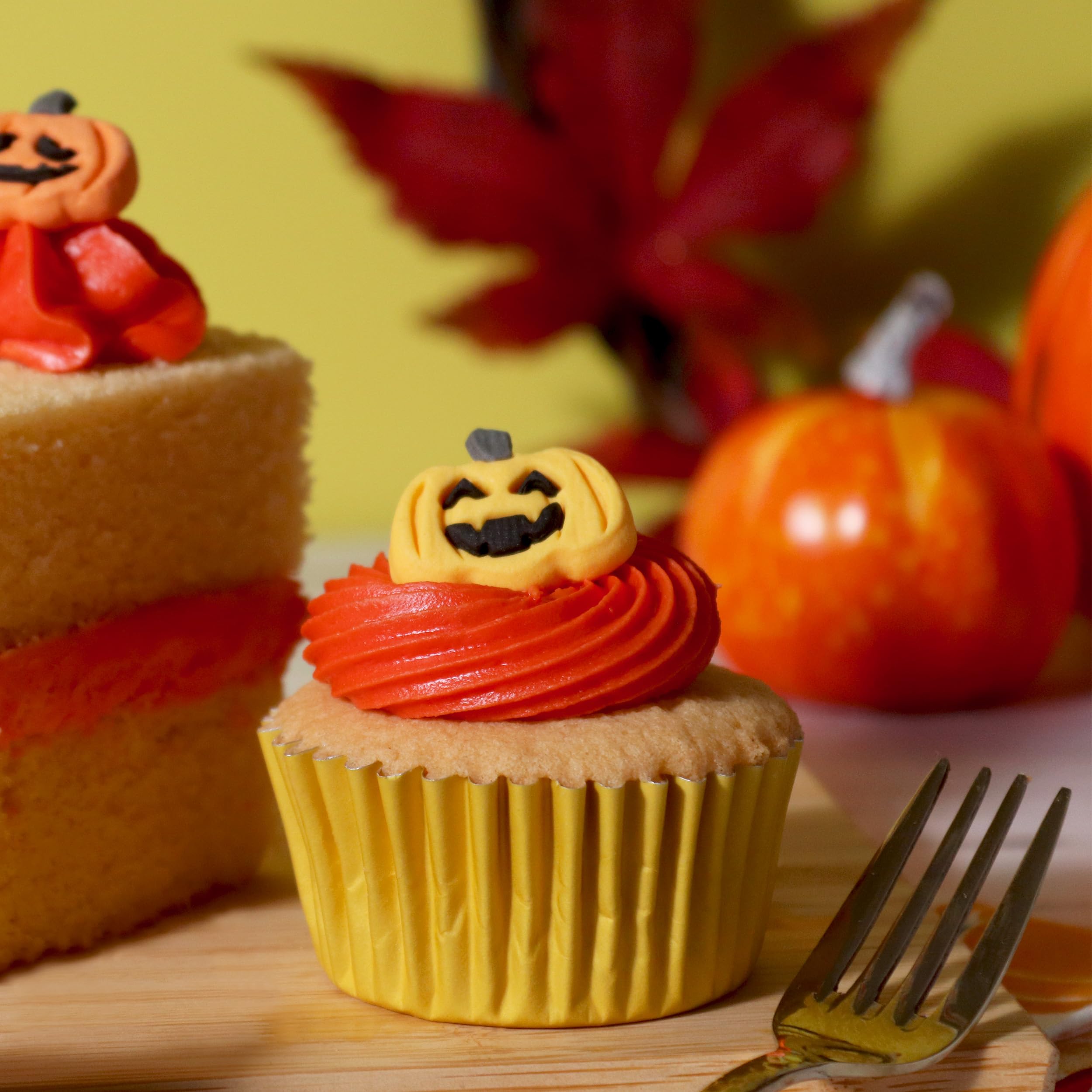 PME - Halloween Edible Sugar Decorations - Pumpkins (Set of 12) 4