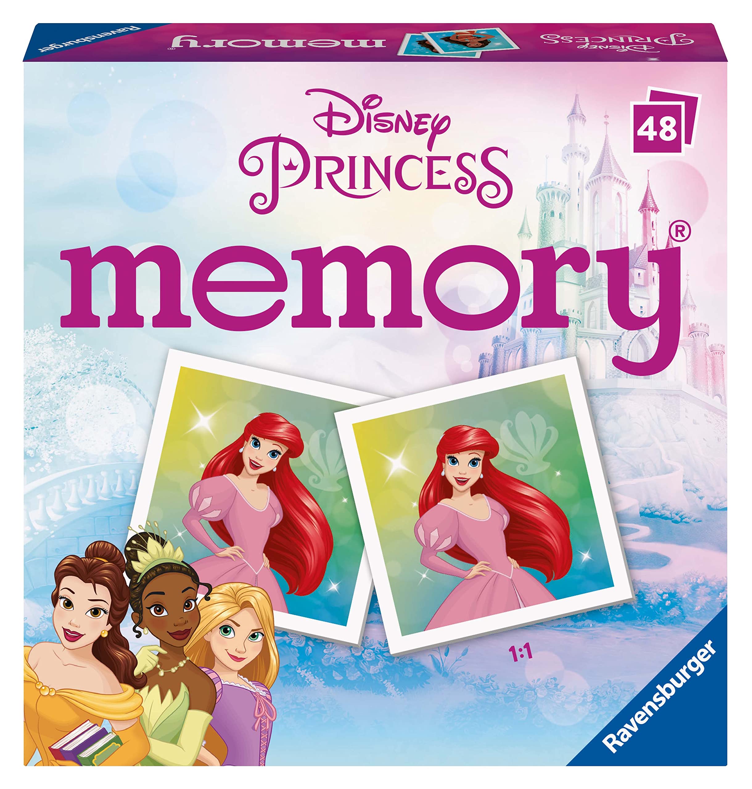 Ravensburger Disney Princess Mini Memory Game - Matching Card Game for Kids 7