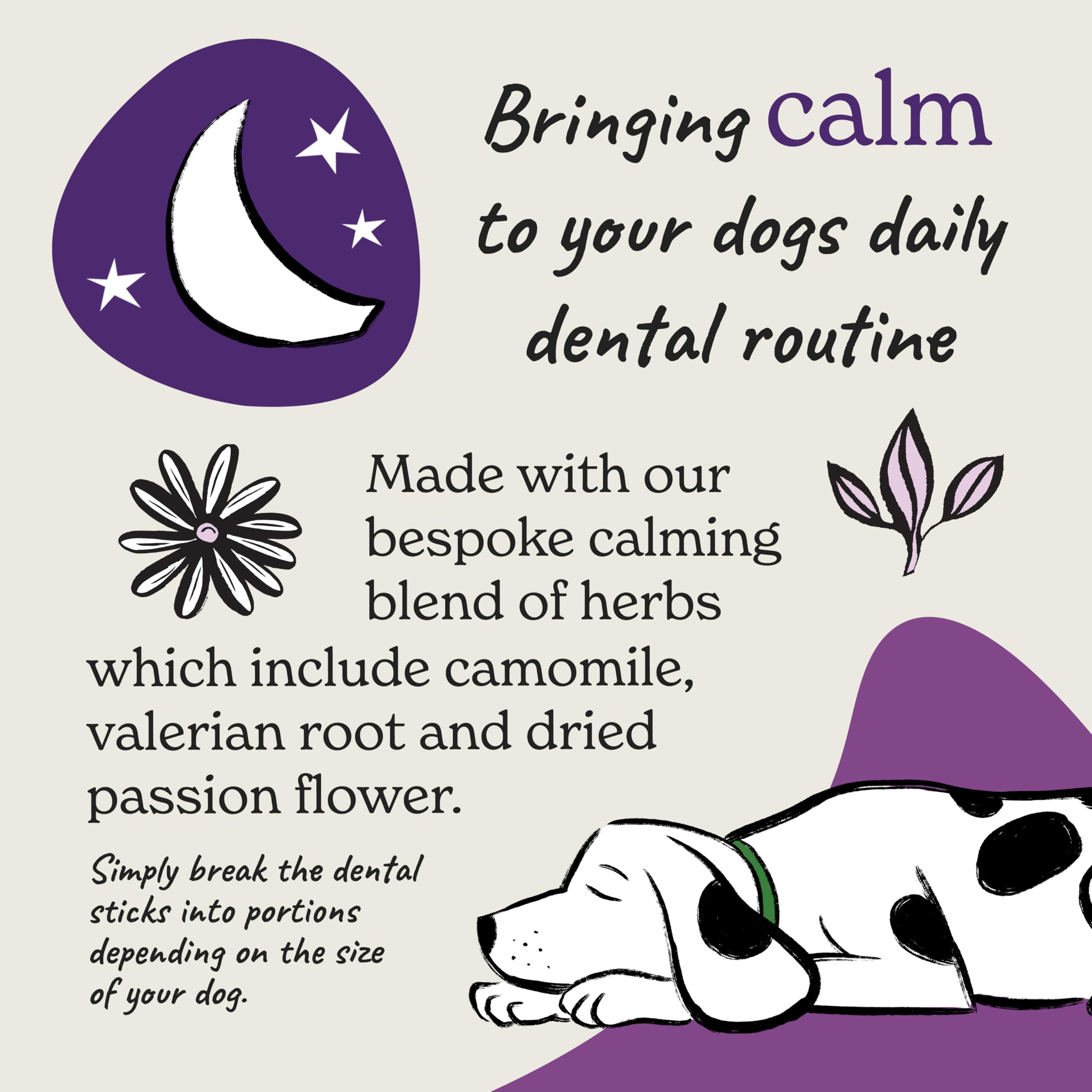 Forthglade Calming Dental Sticks for Dogs - 20 Count | Grain Free | Chicken Flavor 2