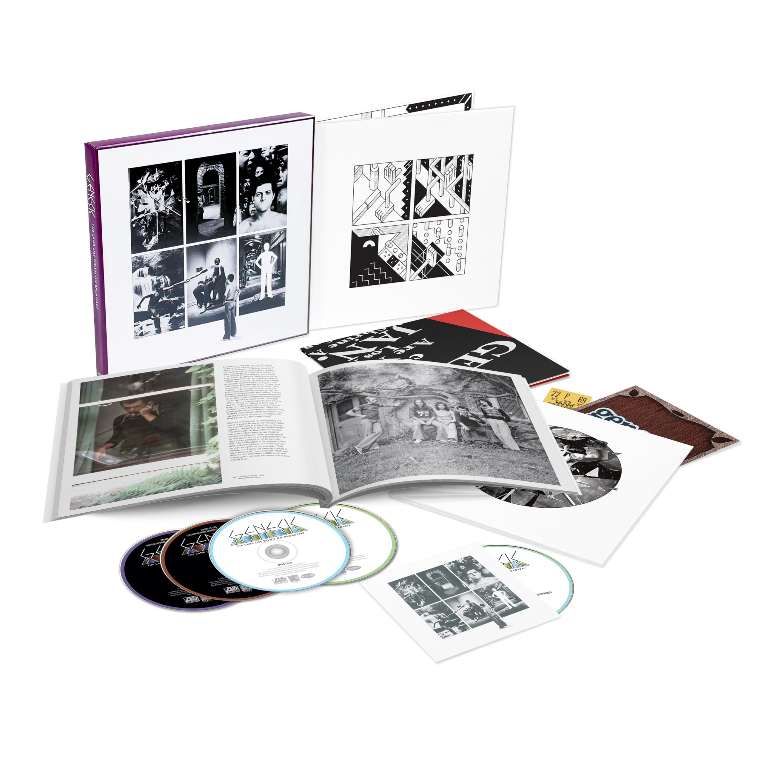 Genesis - The Lamb Lies Down on Broadway (50th Anniversary Super Deluxe Edition) [Audio CD + Blu-ray]