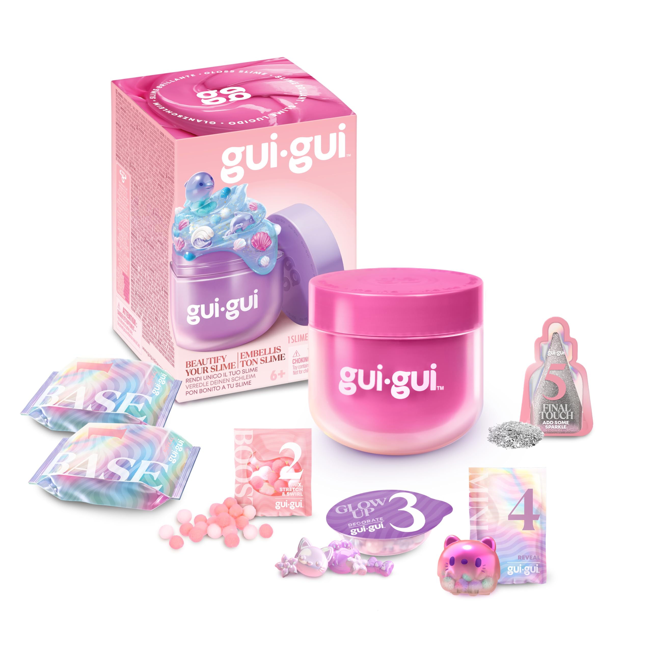 Gui Gui Gloss Slime - Beautify & Level Up Your Slime With a Major GLOW-UP -