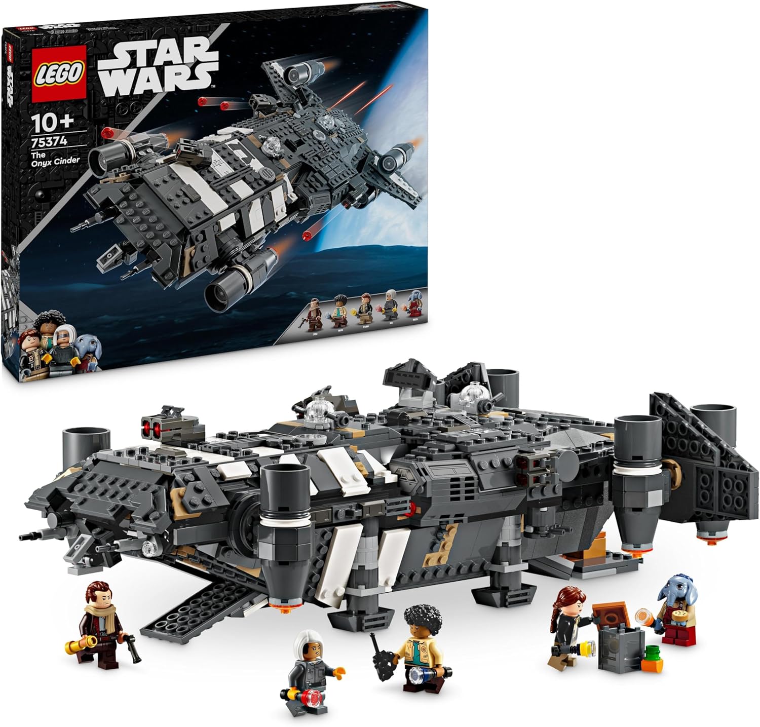 LEGO Star Wars: Skeleton Crew The Onyx Cinder (75374) - Building Set for Ages 10+