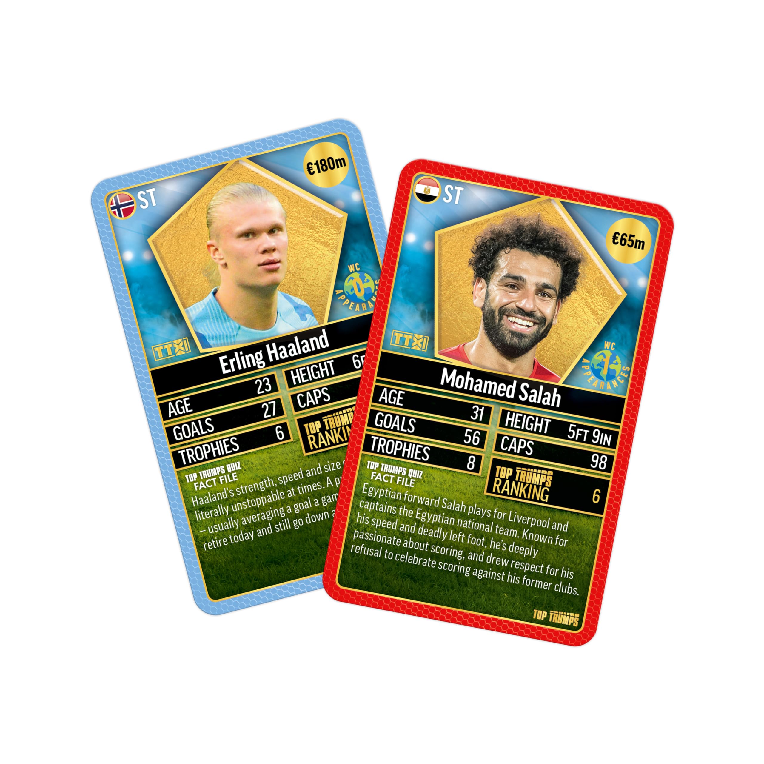 Top Trumps World Football Stars Top 200 Collector's Kit Six Pack Collection Card Game educational gift for ages 6 plus 5