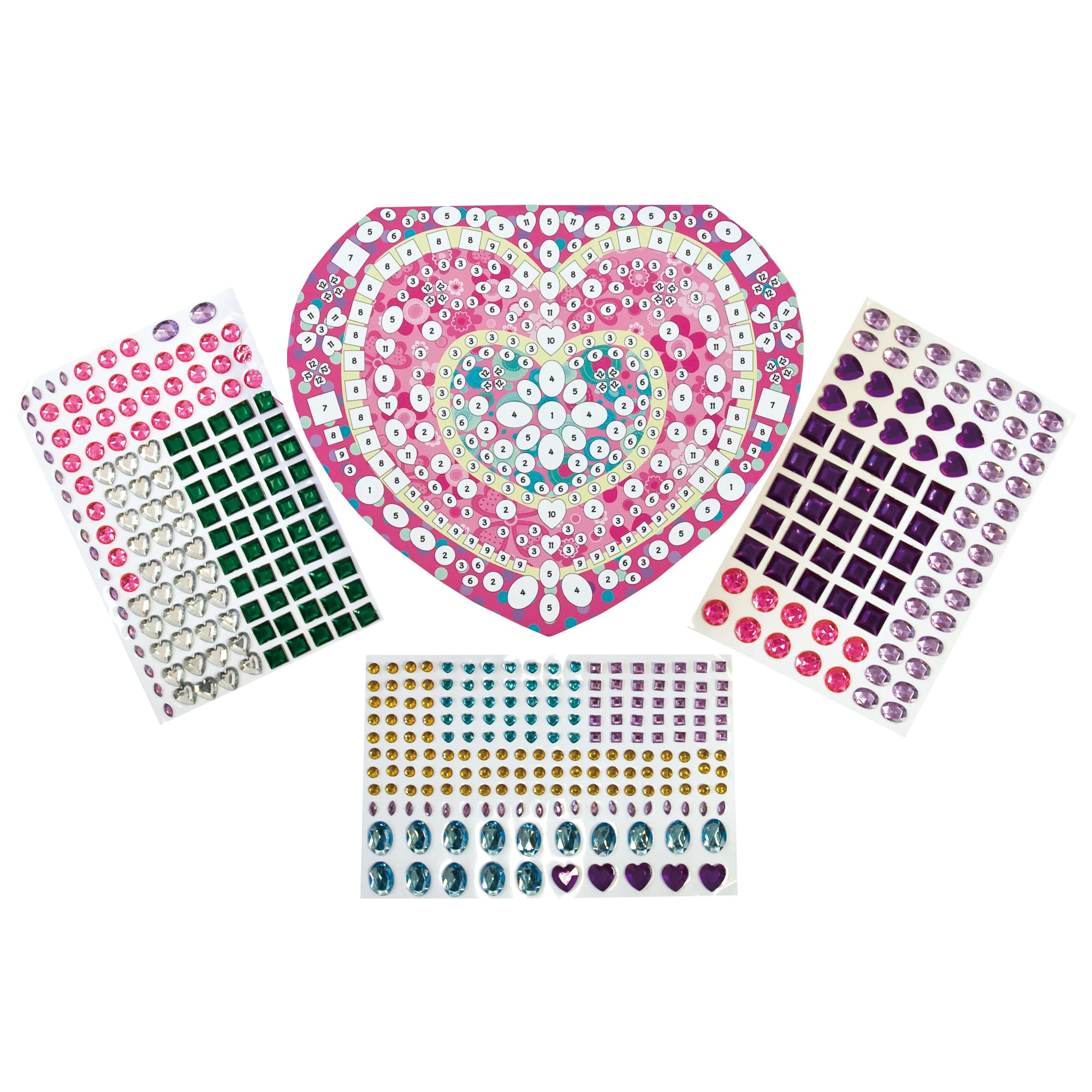 Galt Sparkle Jewellery Box Craft Kit - Gem by Number Decorating | Ages 6+ 2