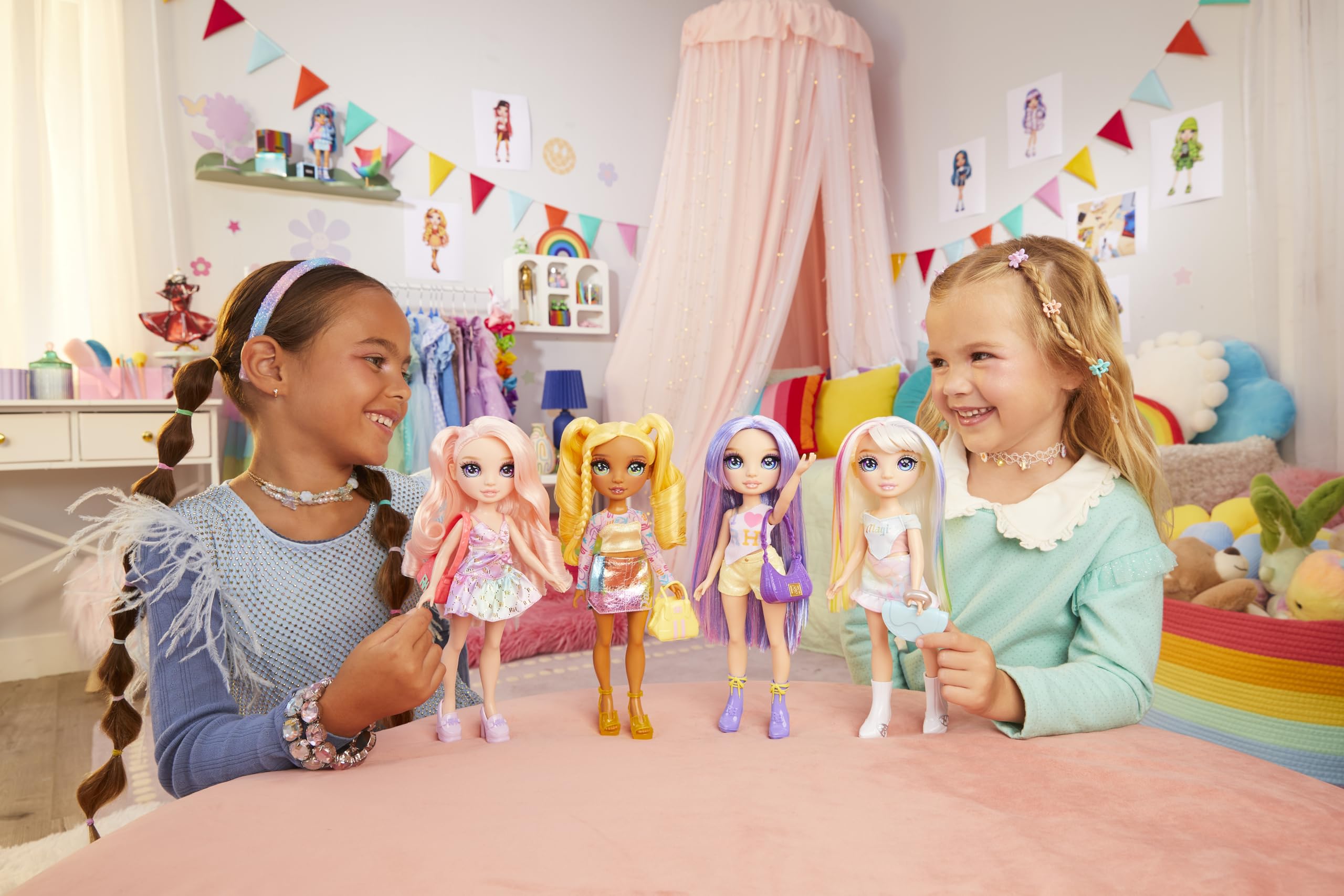 Rainbow High Violet Fashion Doll - 11 Inch Articulated Doll with Purple Outfit | Ages 4+ | Model 547563-EUC 2