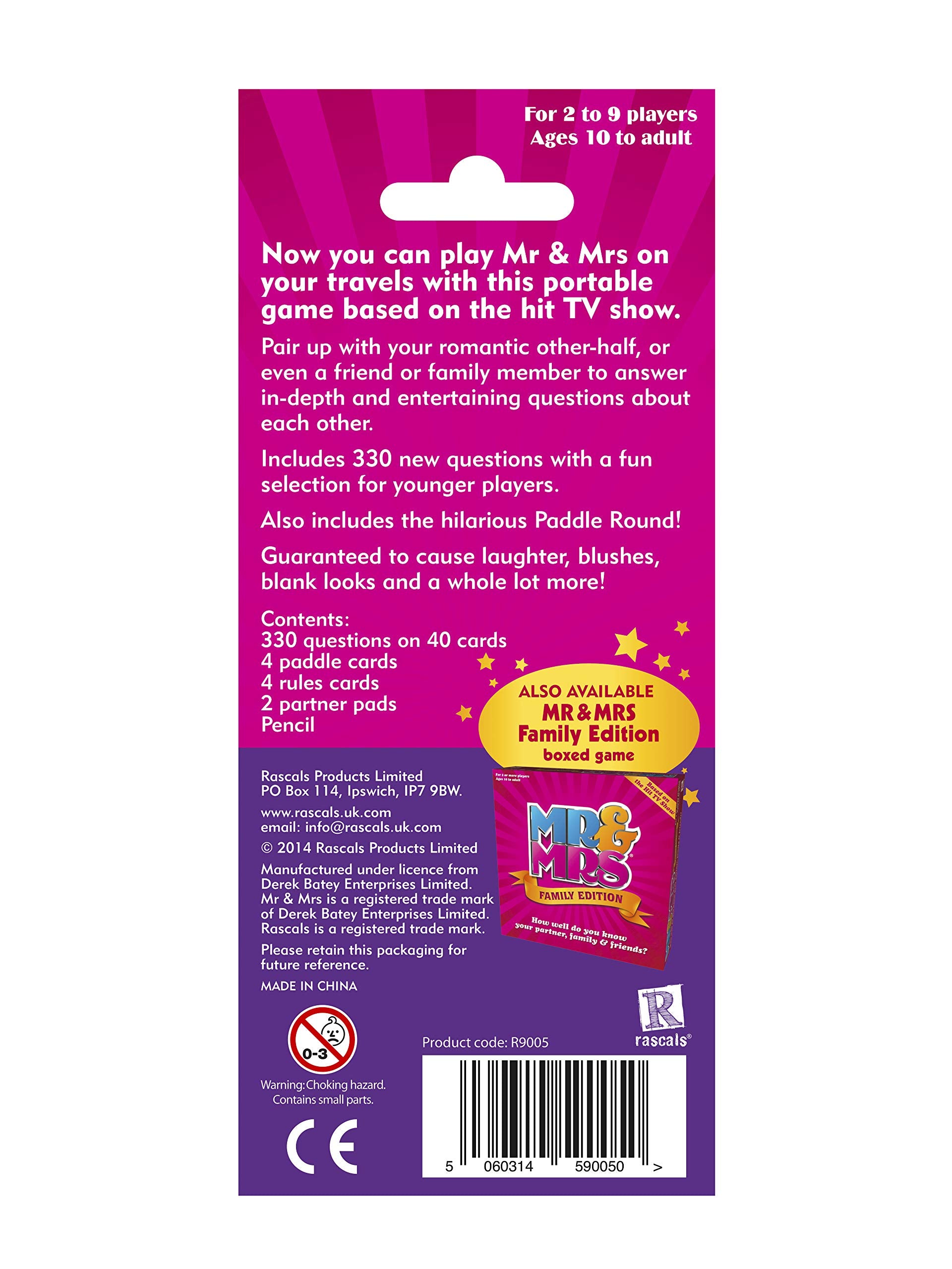 Rascals Mr & Mrs Pocket Edition Game 3