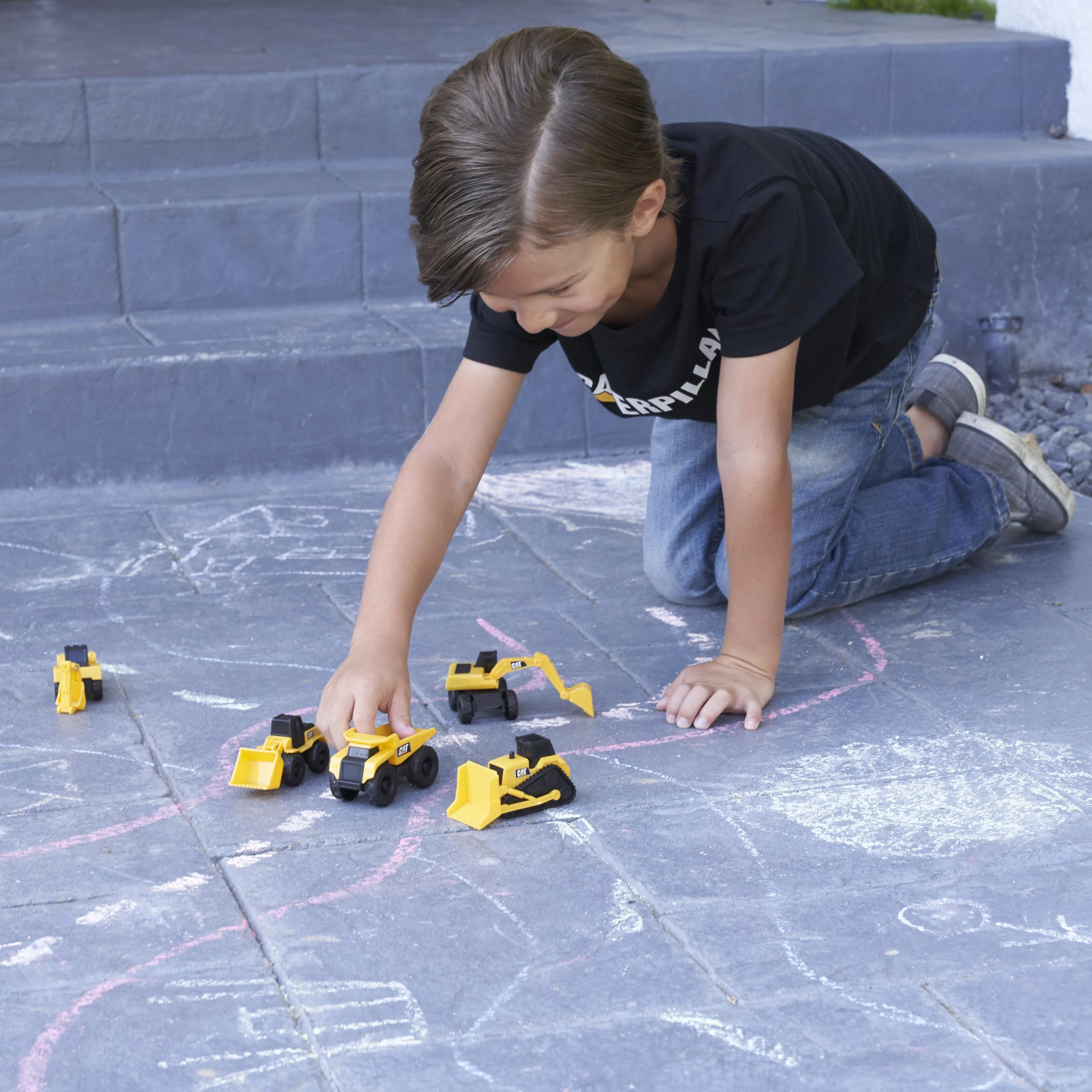 CAT Construction Little Machines 5-Pack - 3" Mini Vehicles for Kids 2+ 14