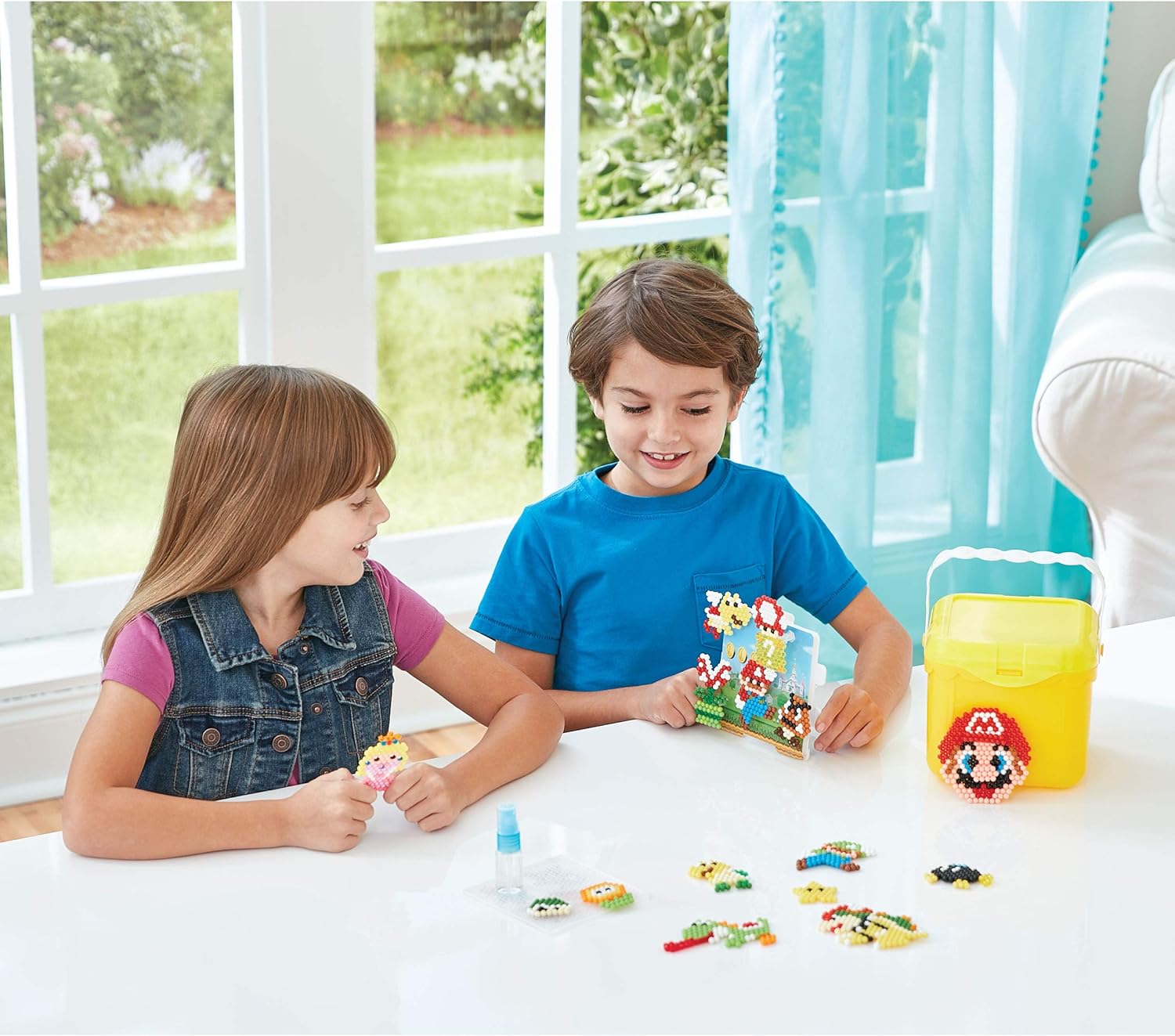 Aquabeads Creation Cube Super Mario - Arts & Crafts Bead Set for Kids 4+ 4