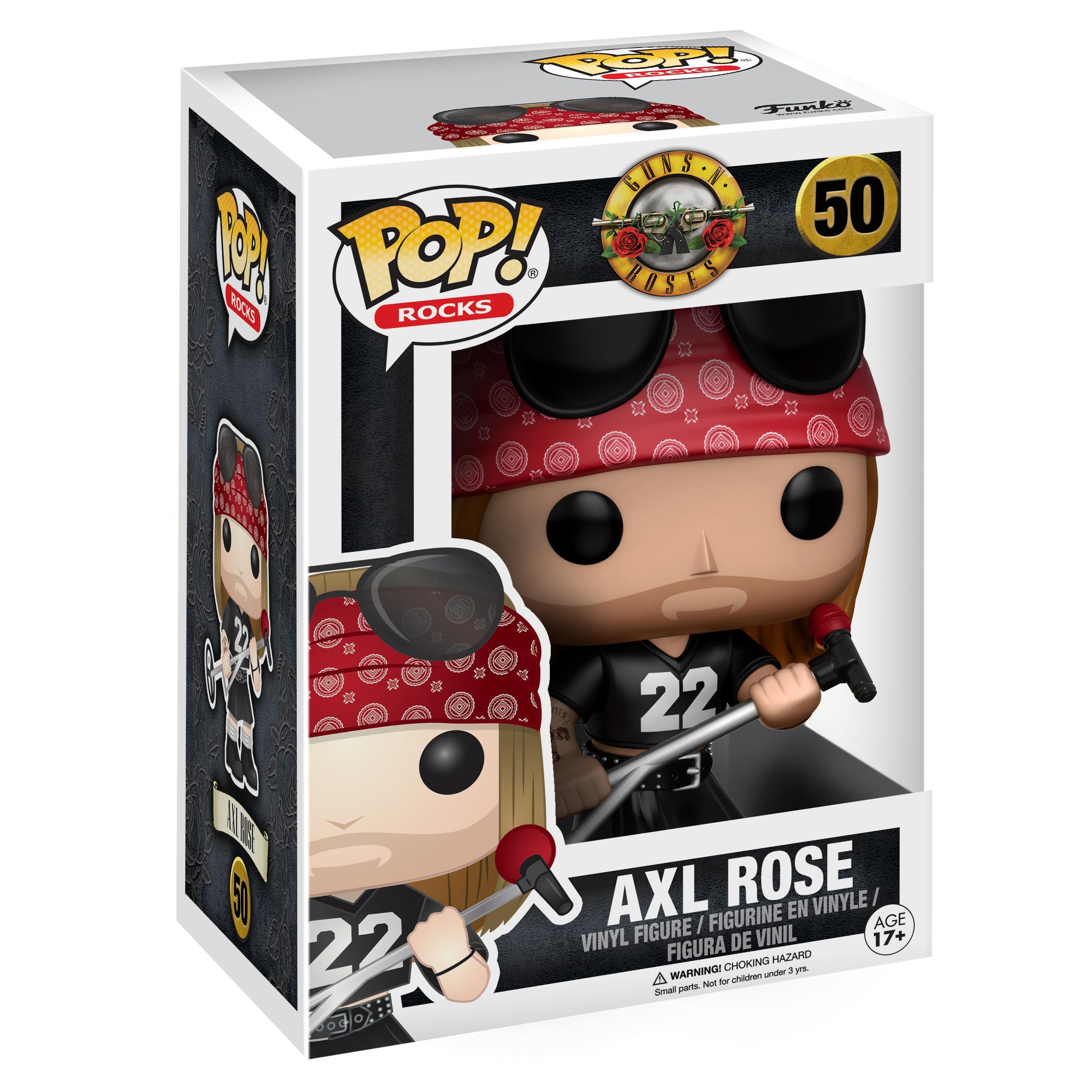 Funko Pop! Rocks: Guns N' Roses - Axl Rose Vinyl Figure 10688