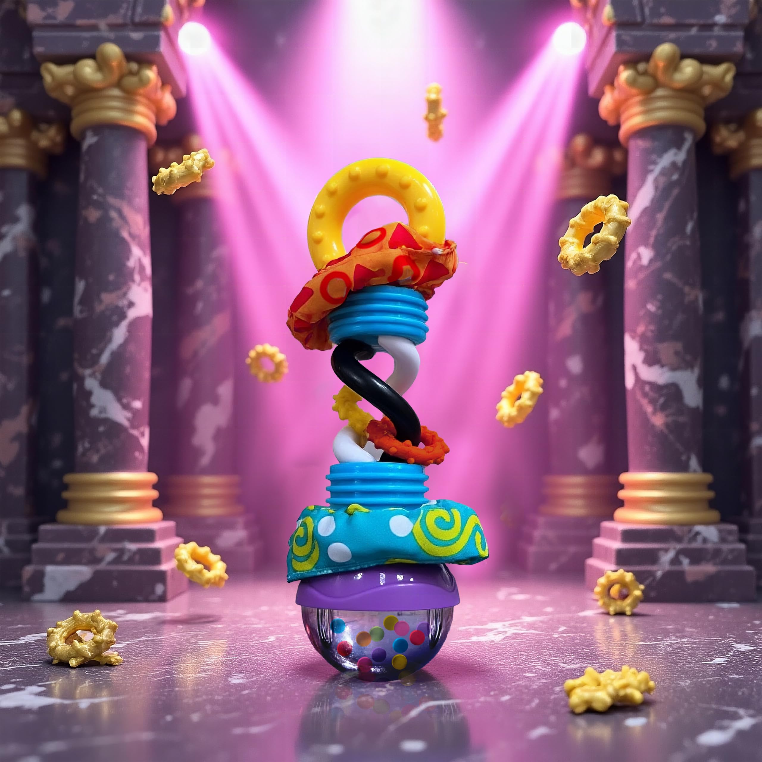 Playgro Rattle Super Shaker - Sensory Toy for Babies 3 Months+ 6