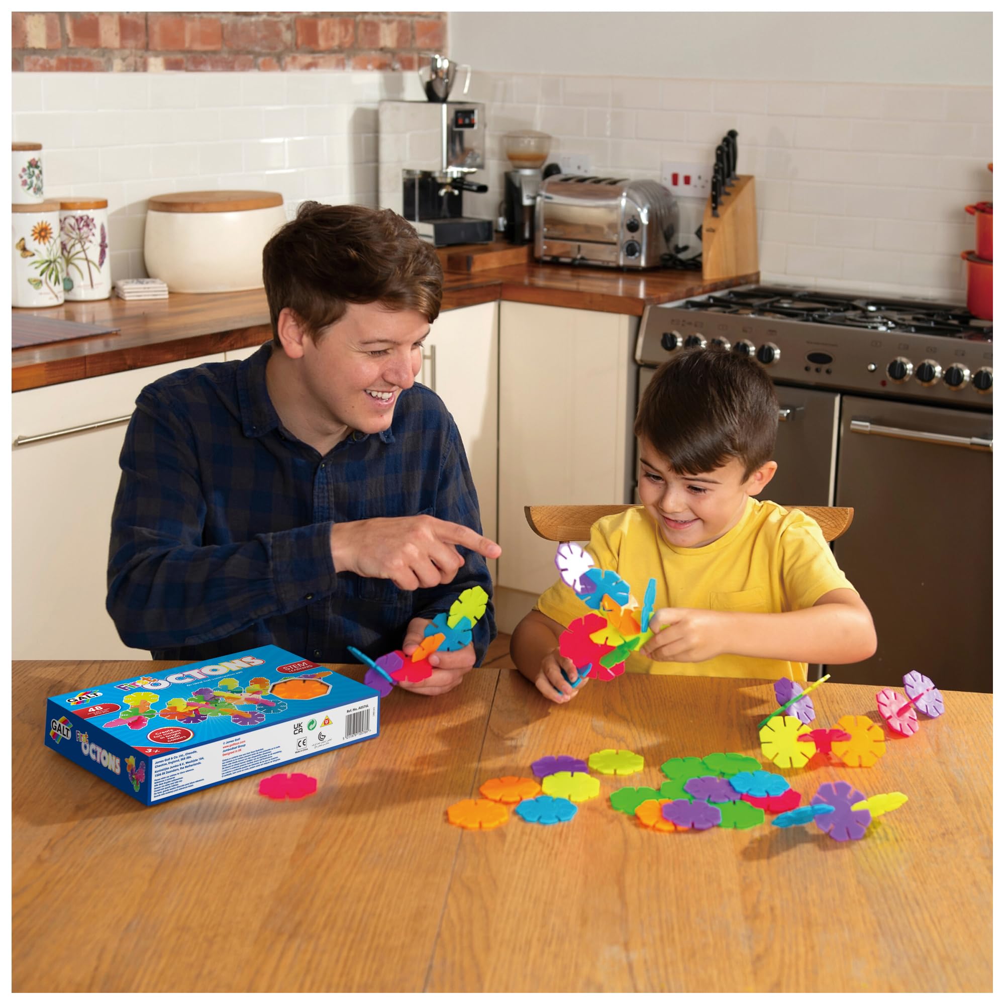 Galt First Octons Construction Toy - 48-Piece Building Set for Ages 3-10 9