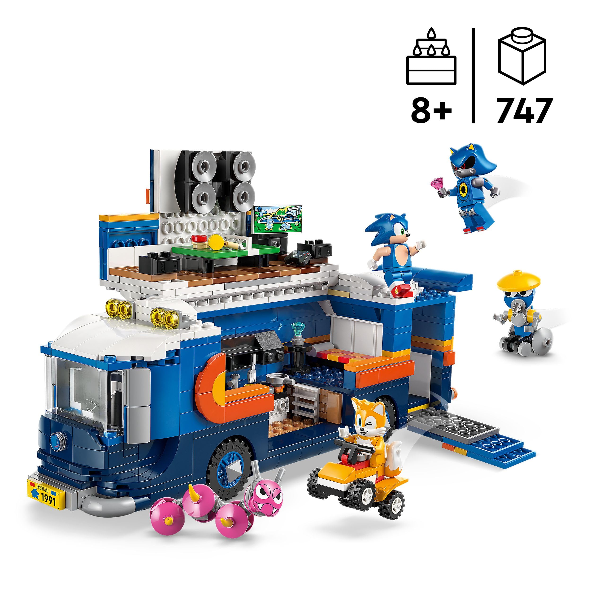 LEGO Sonic the Hedgehog Team Sonic Command Truck Toy - Building Set for Ages 8+ 4