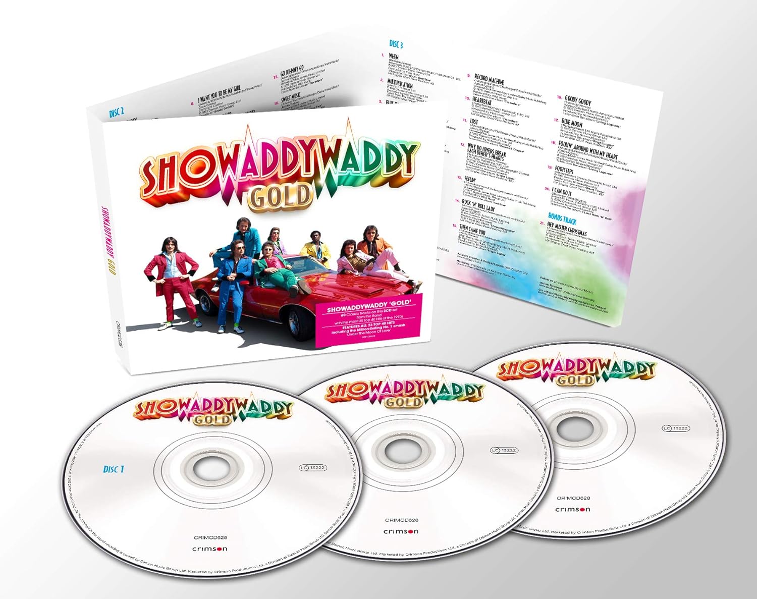 Showaddywaddy - Gold: 45th Anniversary 3CD Compilation
